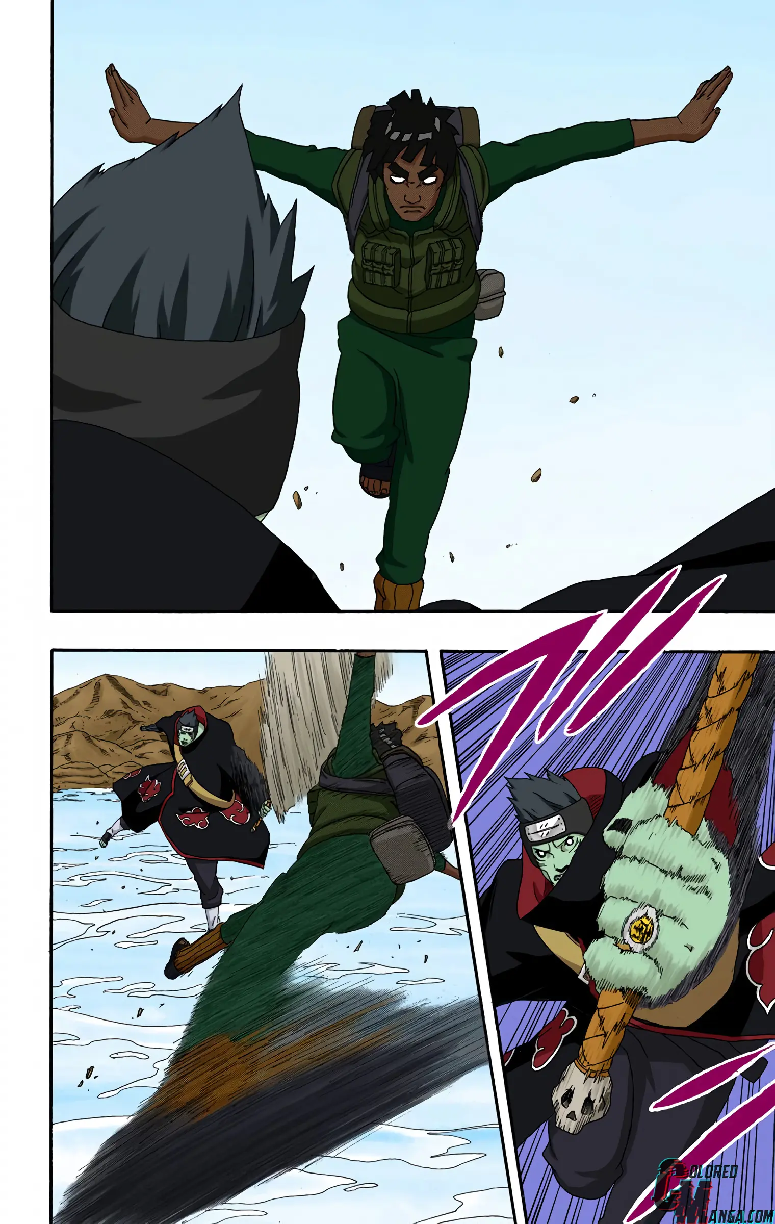 Naruto Colored Manga Online, chapter 258, page 14