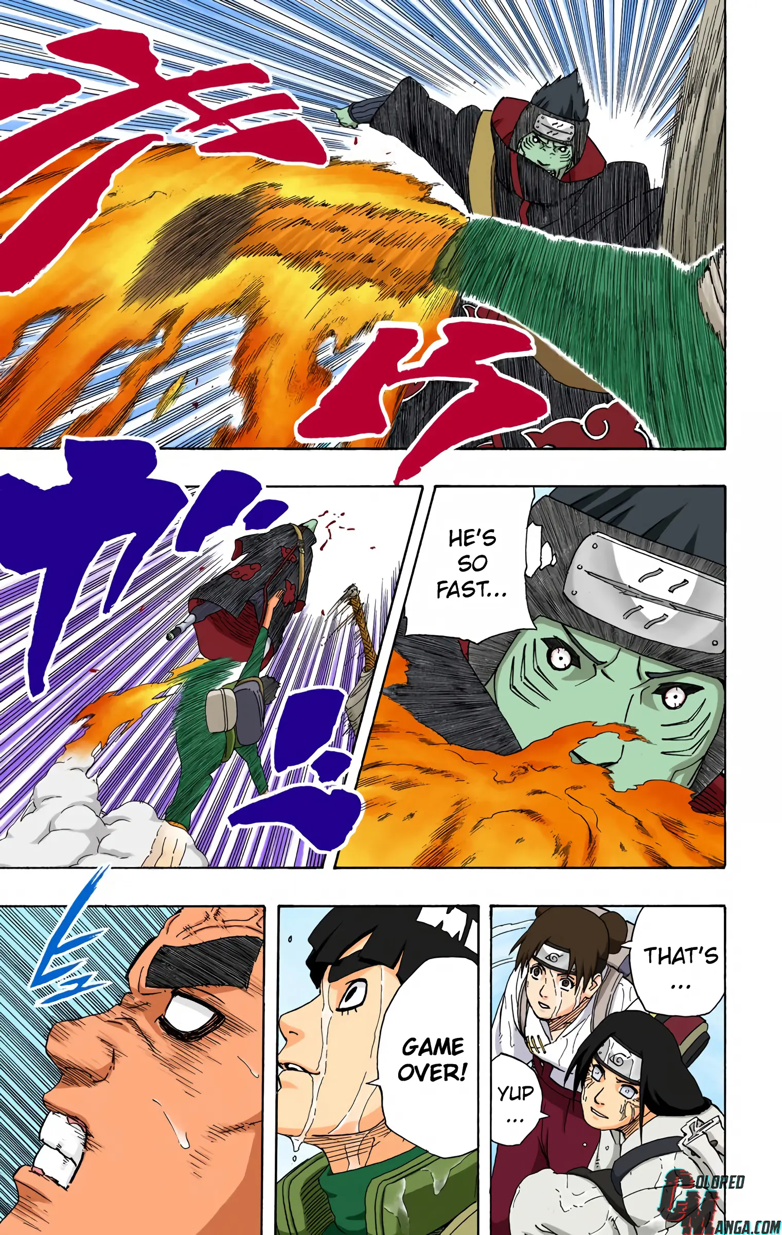 Naruto Colored Manga Online, chapter 258, page 15