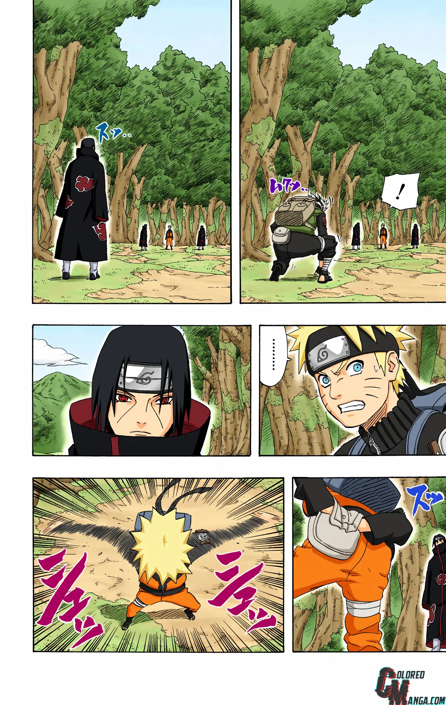 Naruto Colored Manga Online, chapter 259, page 2