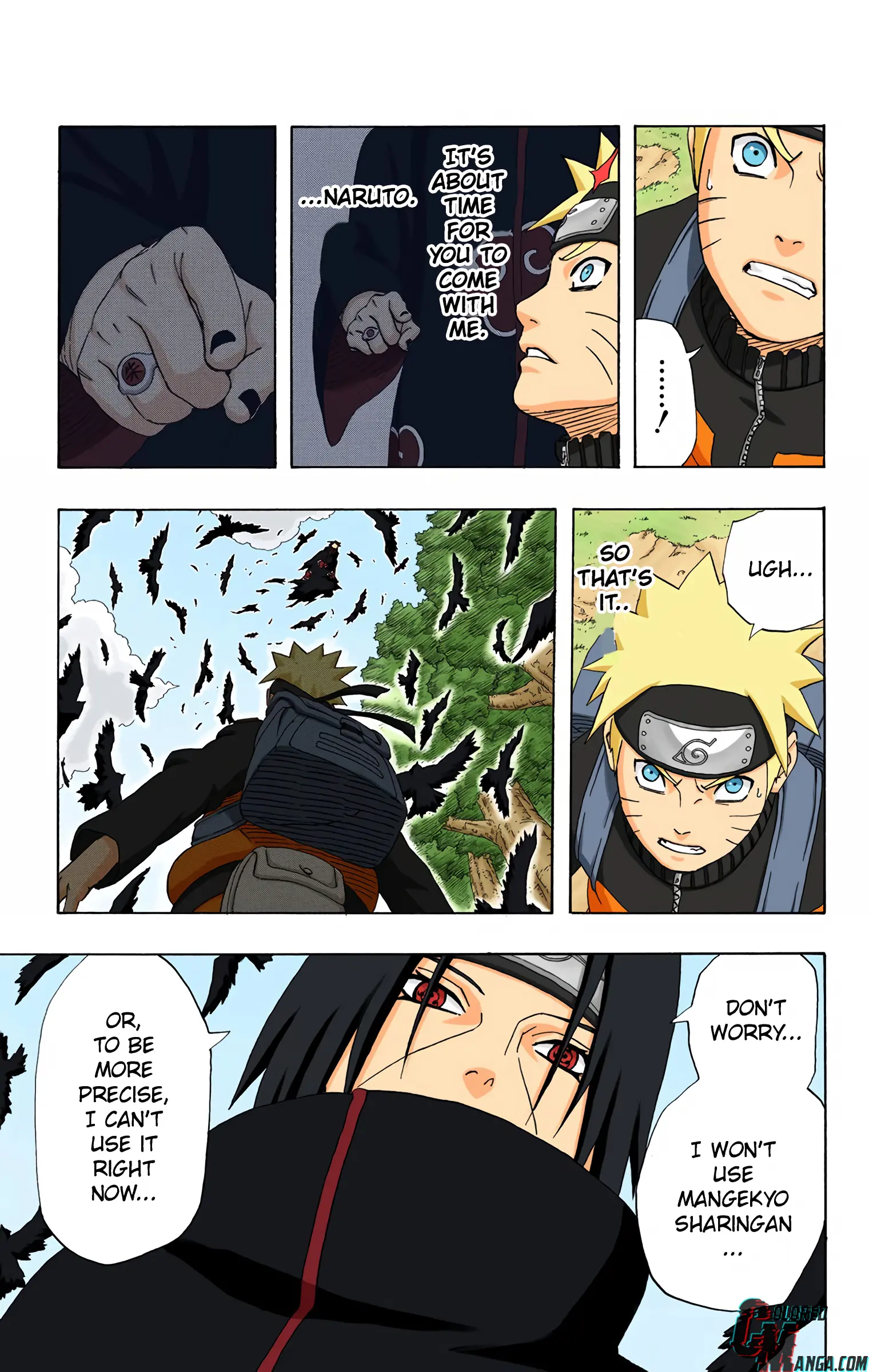 Naruto Colored Manga Online, chapter 259, page 7