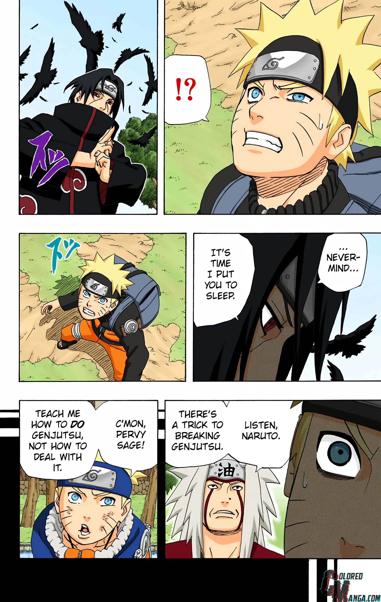 Naruto Colored Manga Online, chapter 259, page 8