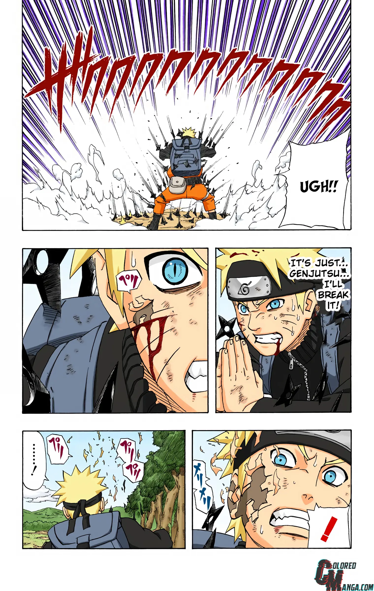 Naruto Colored Manga Online, chapter 259, page 13