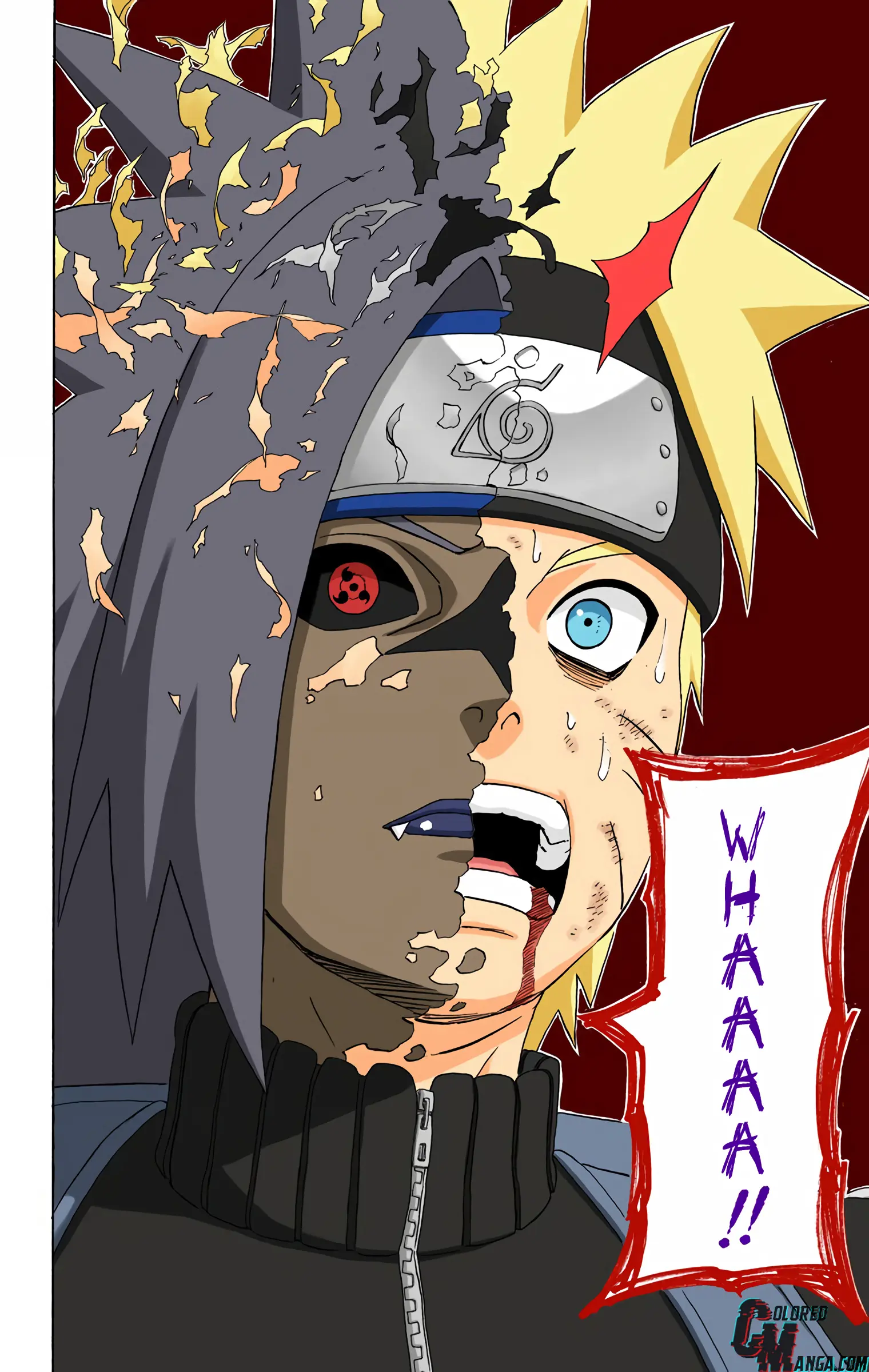 Naruto Colored Manga Online, chapter 259, page 14