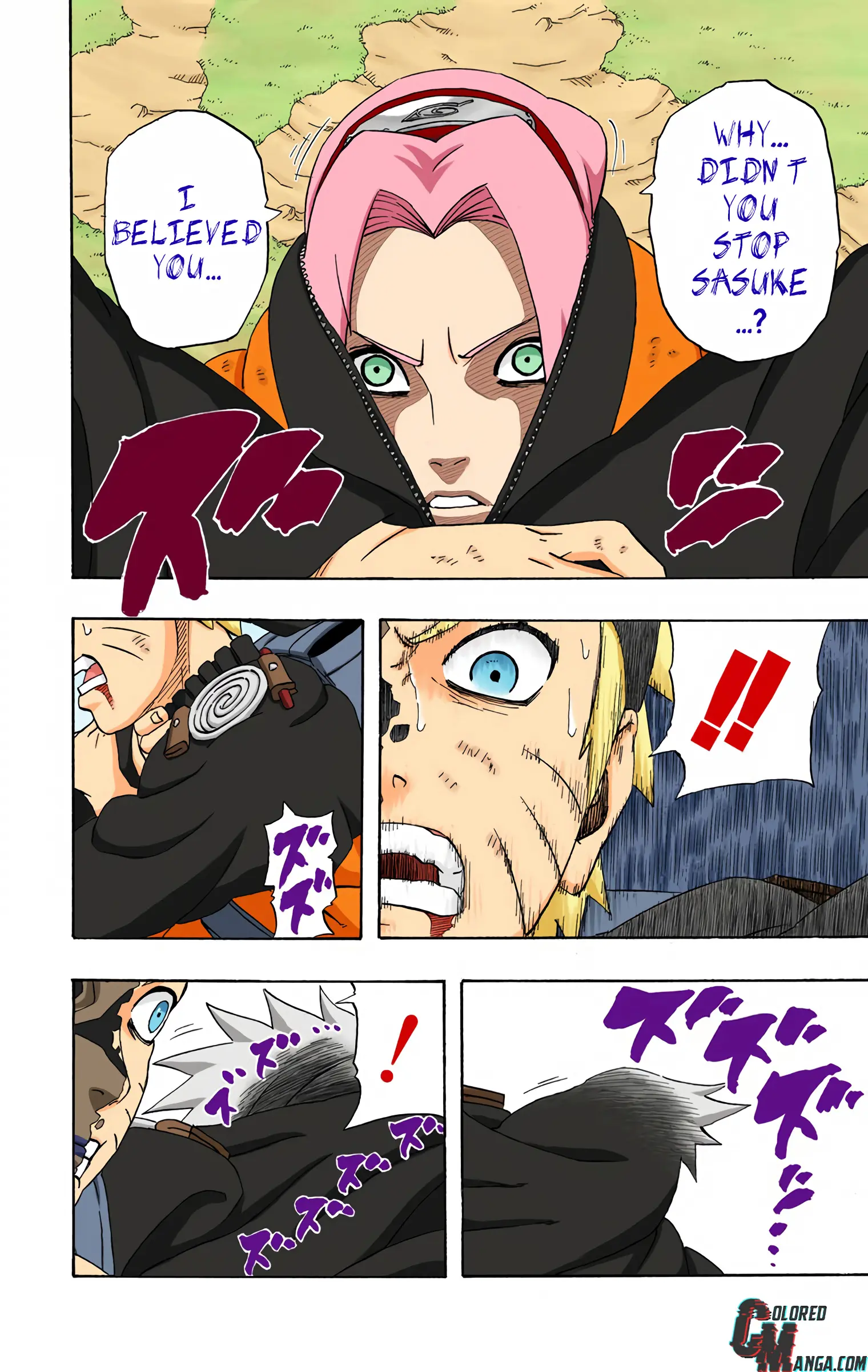 Naruto Colored Manga Online, chapter 259, page 16