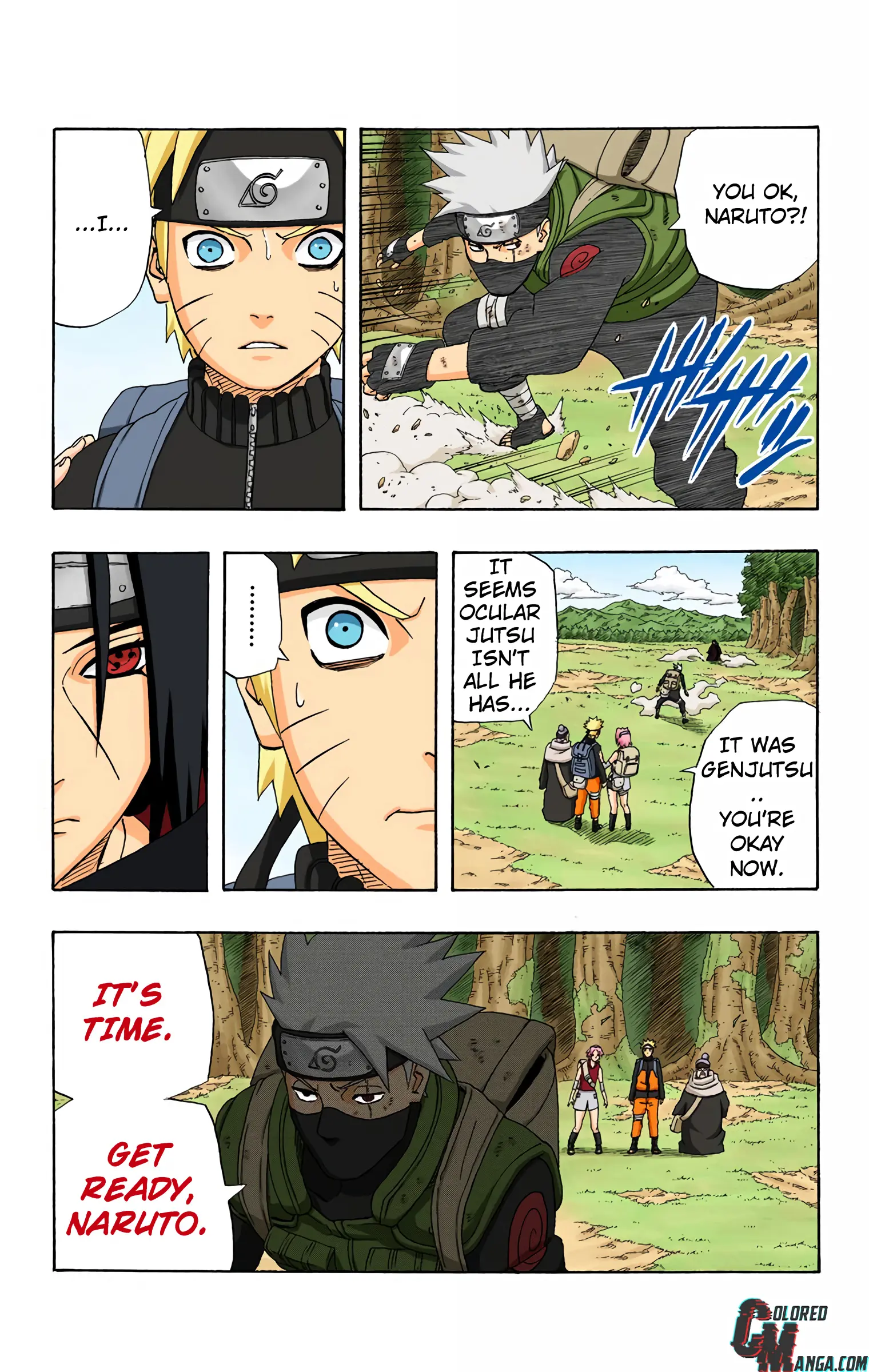 Naruto Colored Manga Online, chapter 259, page 19