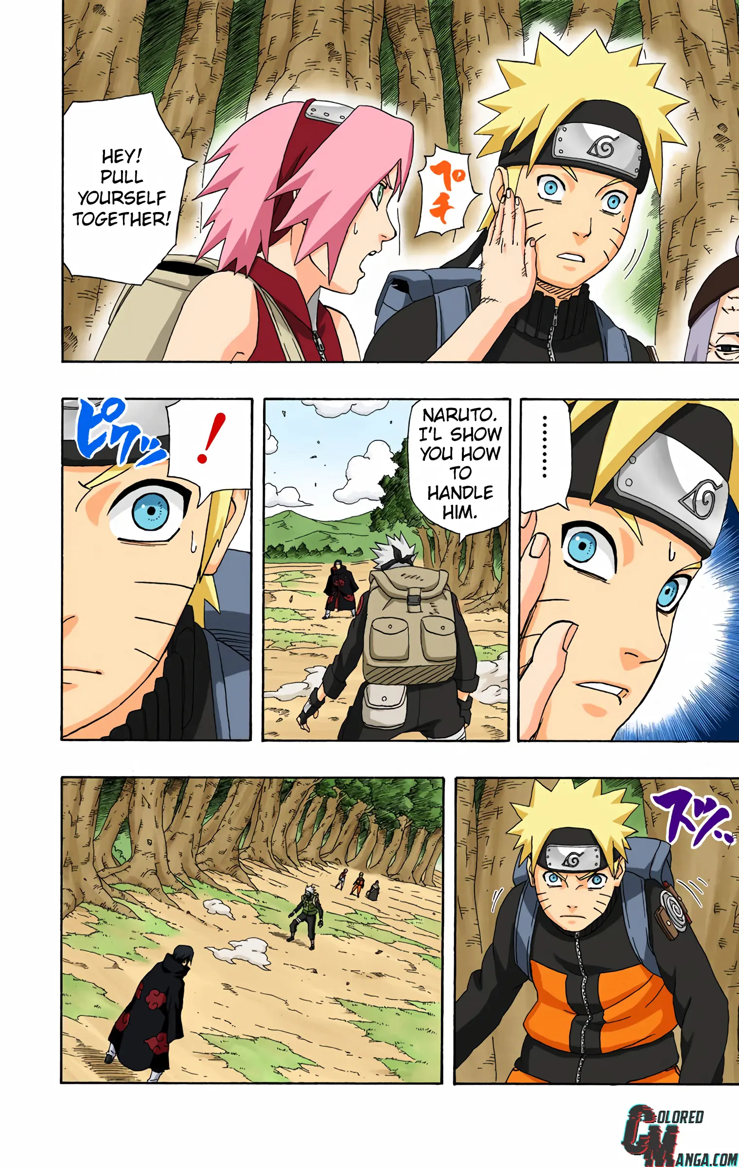 Naruto Colored Manga Online, chapter 260, page 2