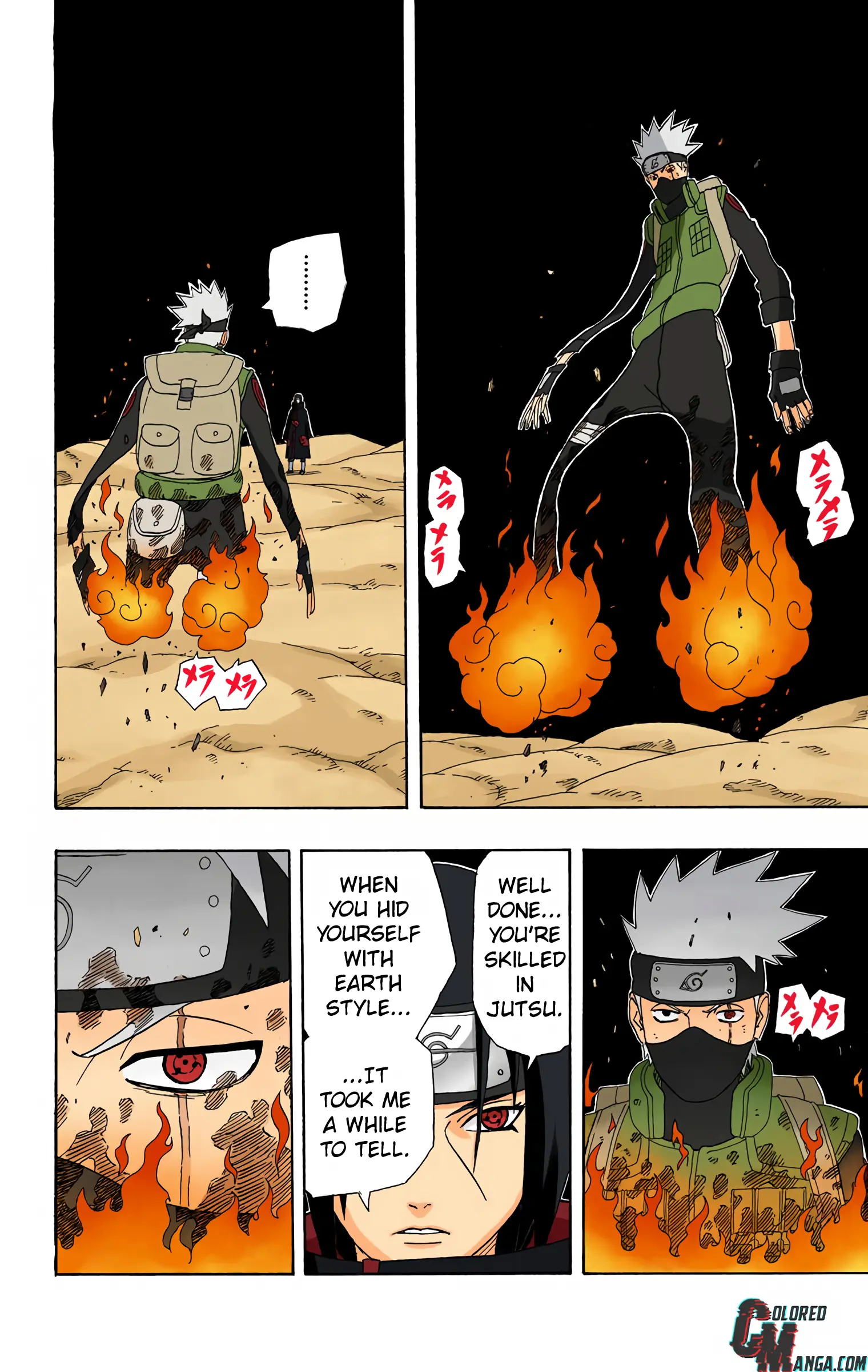 Naruto Colored Manga Online, chapter 260, page 8