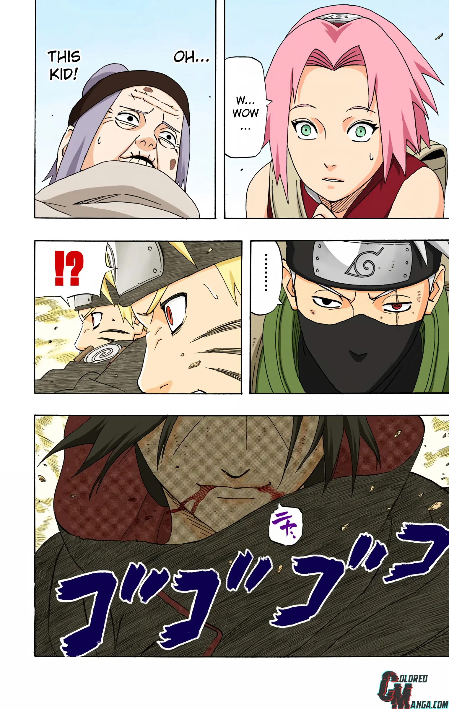 Naruto Colored Manga Online, chapter 260, page 11