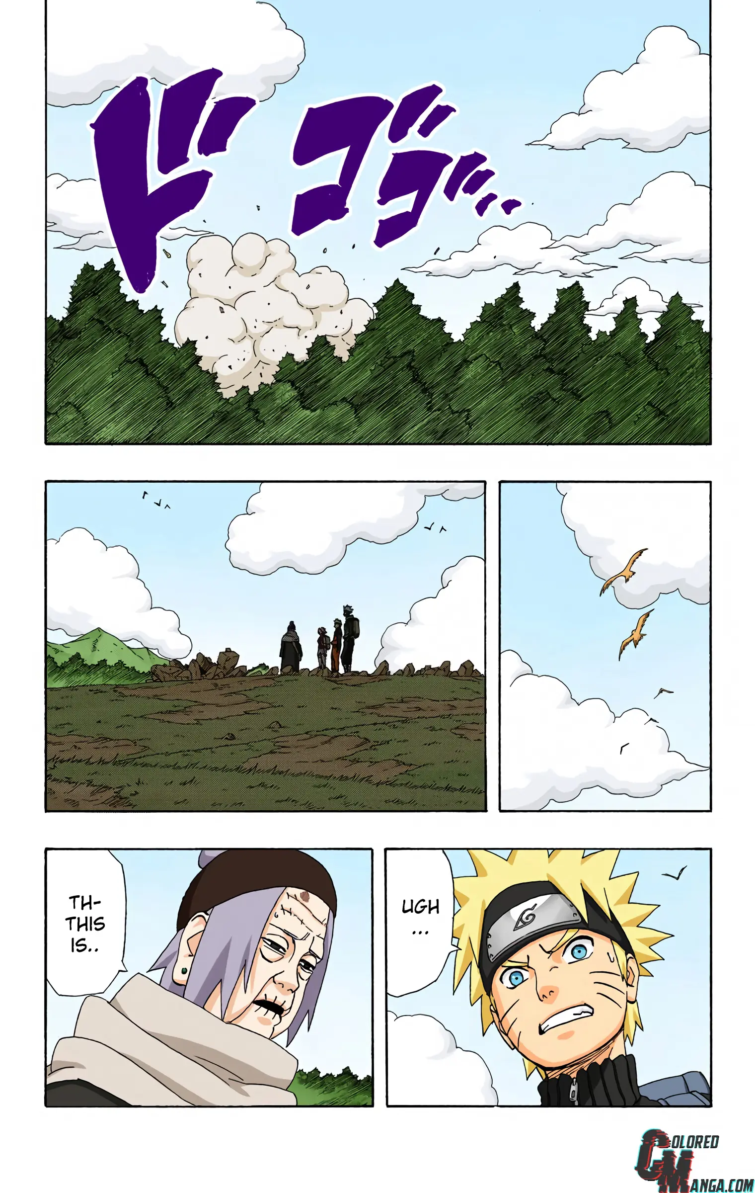 Naruto Colored Manga Online, chapter 260, page 12