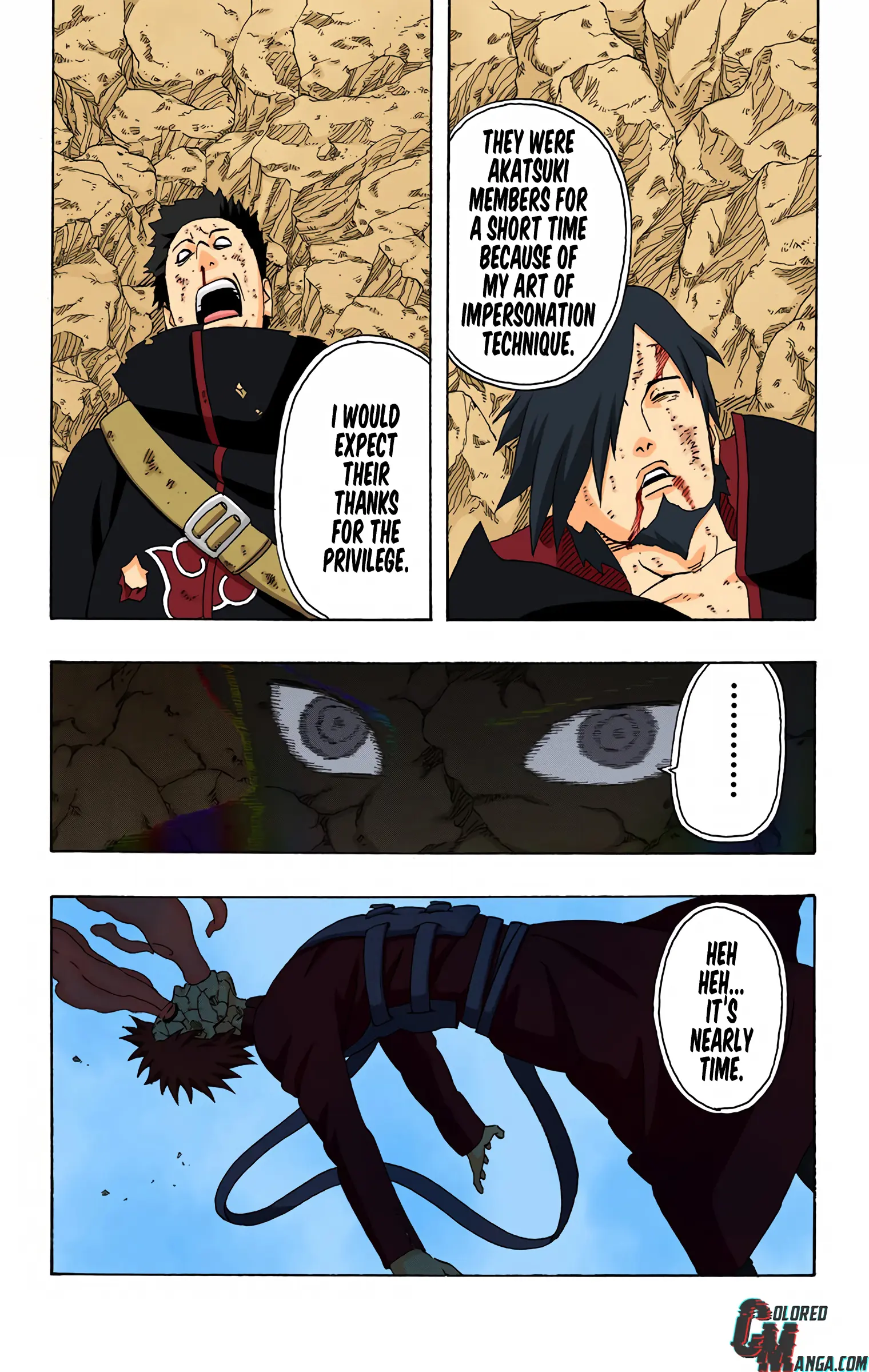 Naruto Colored Manga Online, chapter 260, page 18
