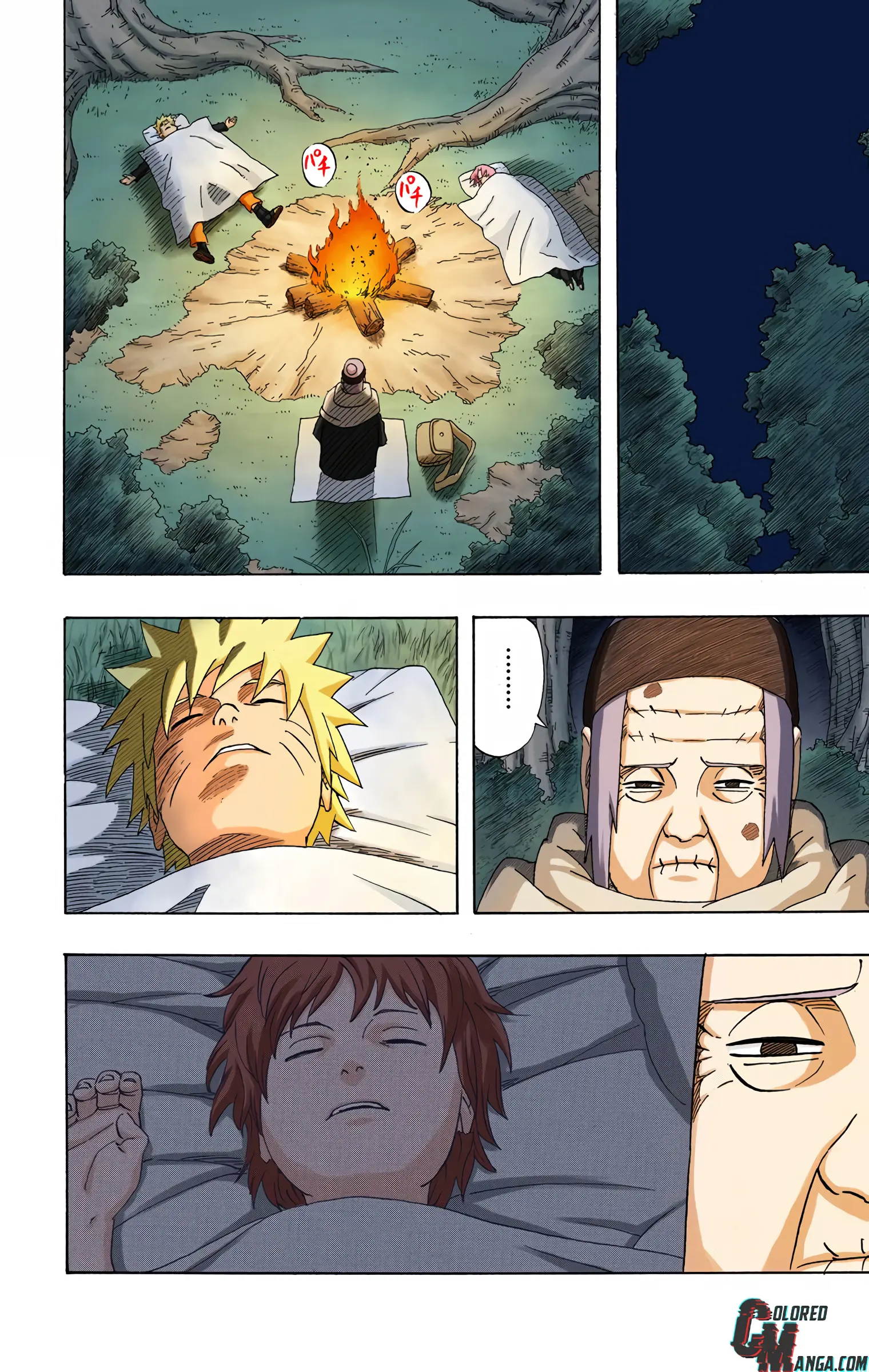 Naruto Colored Manga Online, chapter 261, page 12