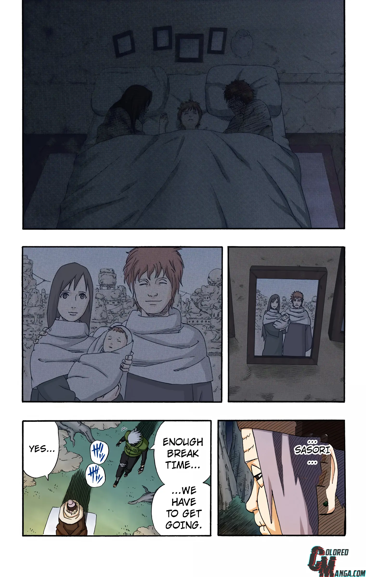 Naruto Colored Manga Online, chapter 261, page 13