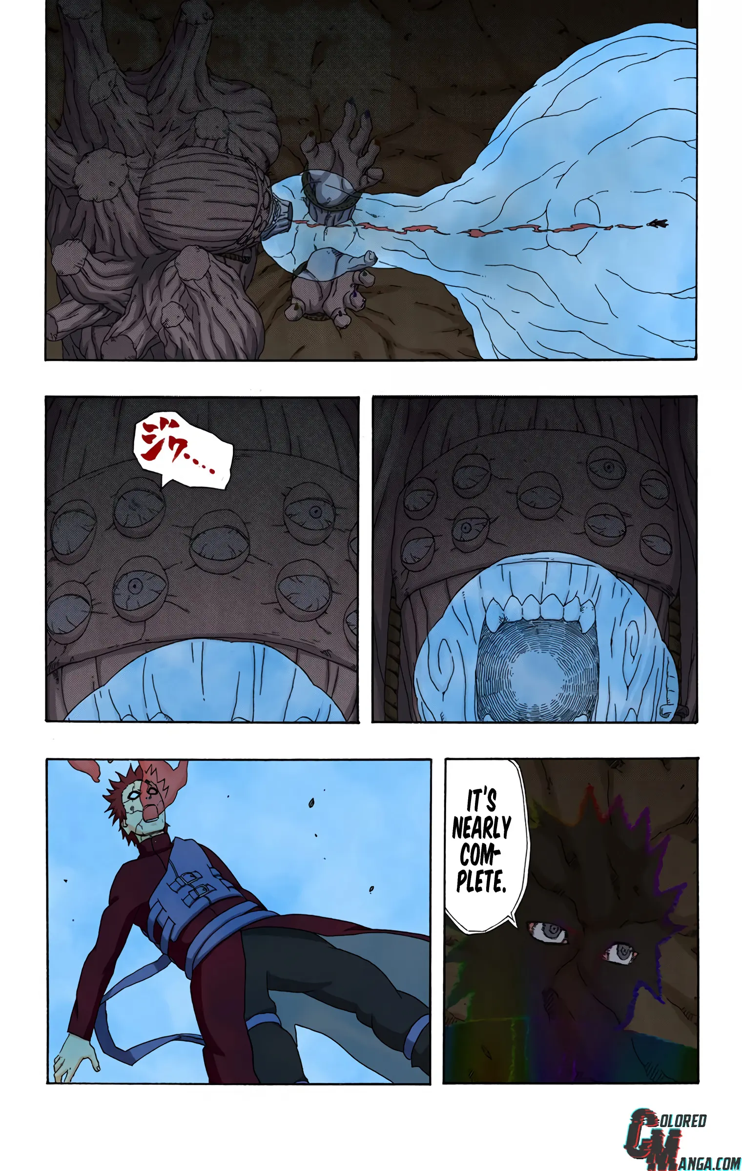 Naruto Colored Manga Online, chapter 261, page 15