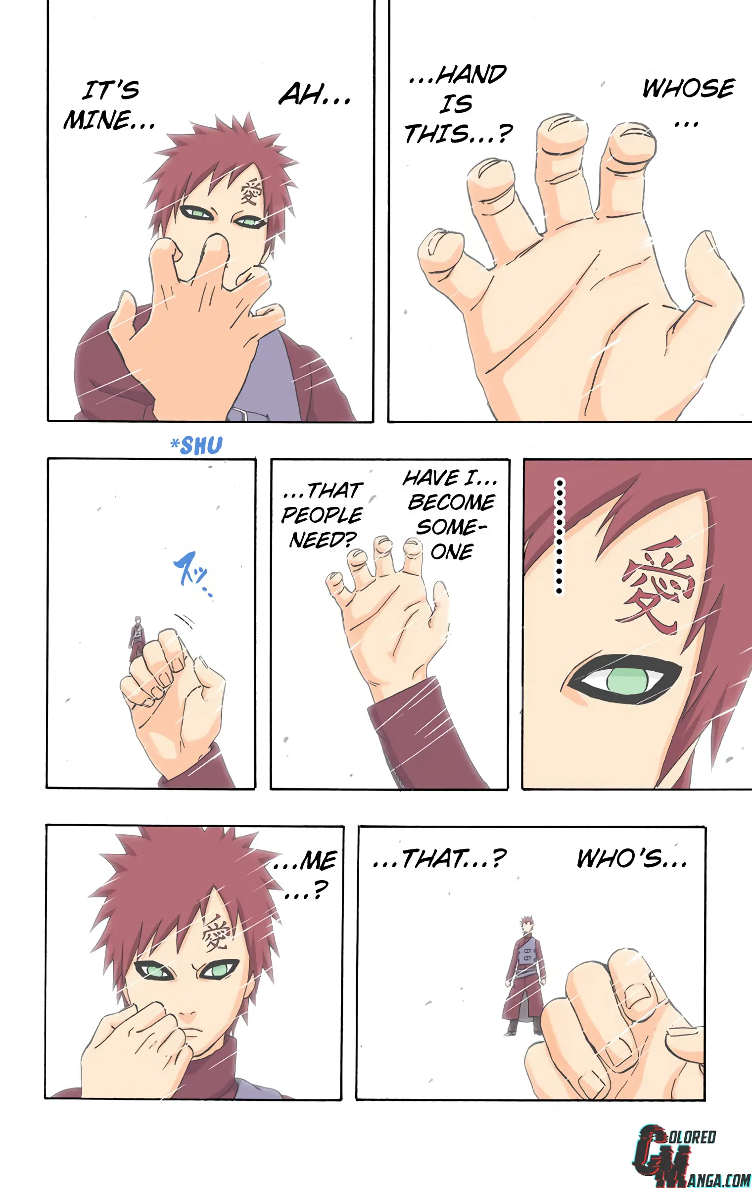 Naruto Colored Manga Online, chapter 261, page 16
