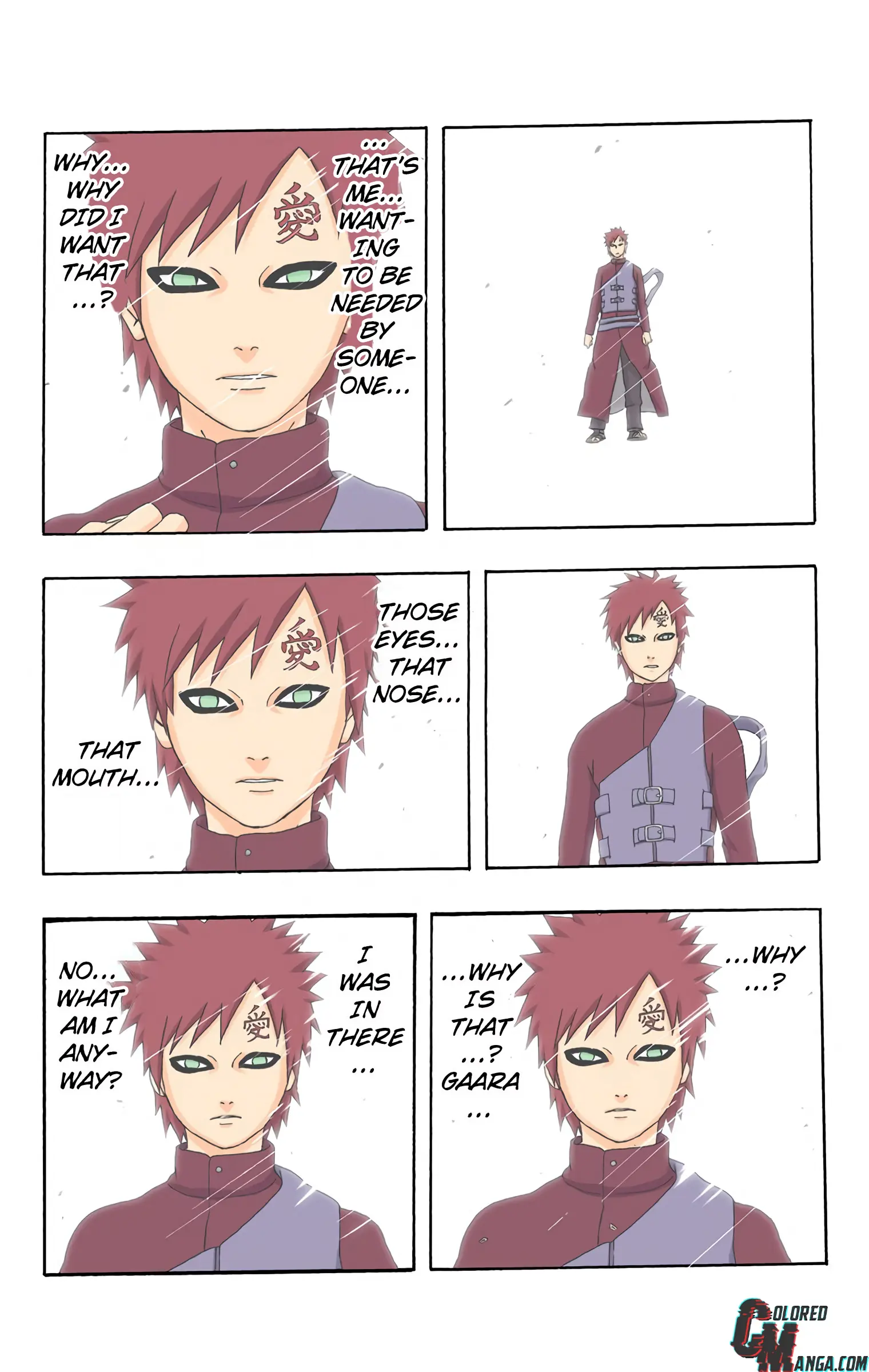 Naruto Colored Manga Online, chapter 261, page 17