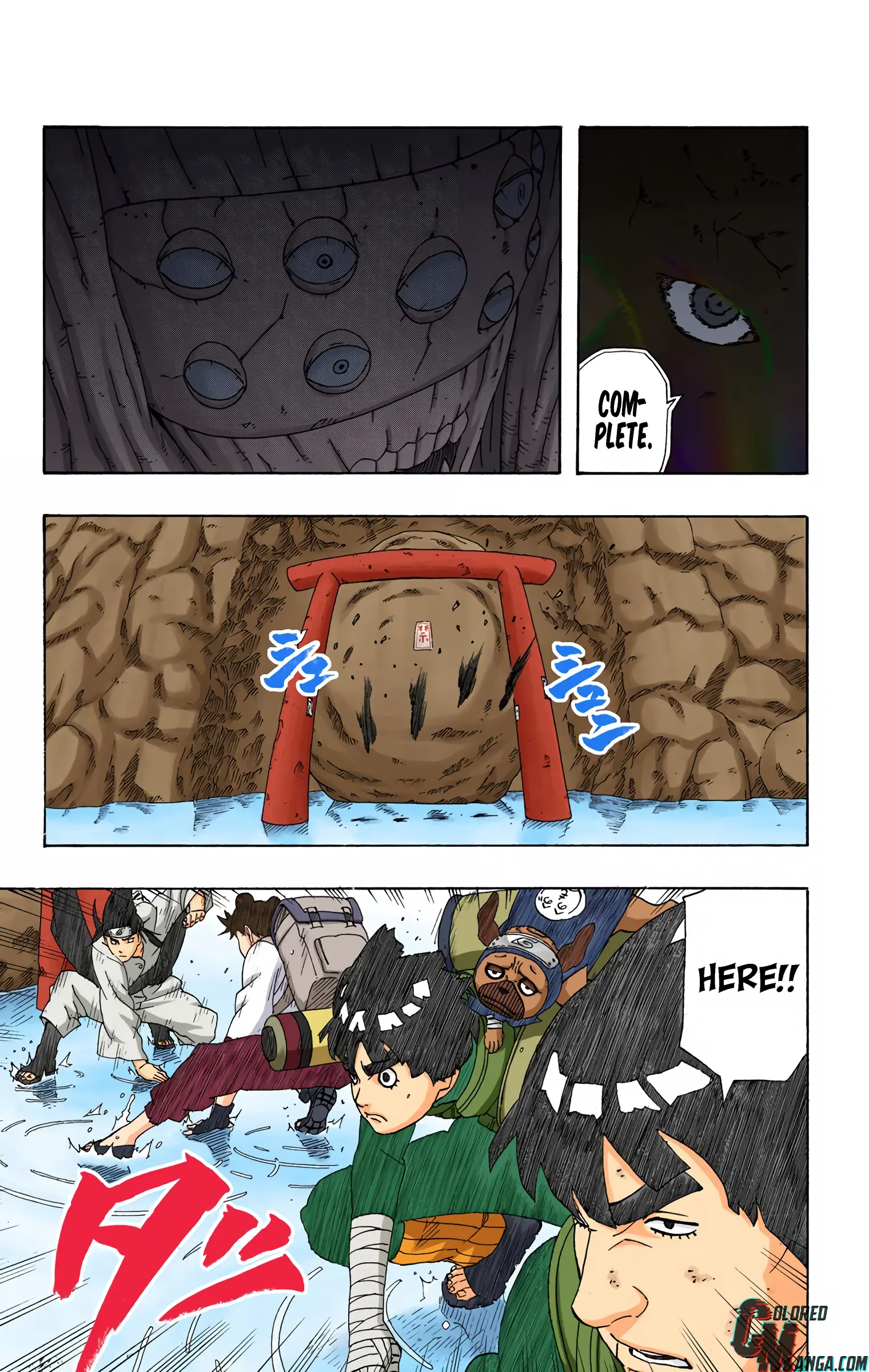Naruto Colored Manga Online, chapter 261, page 19