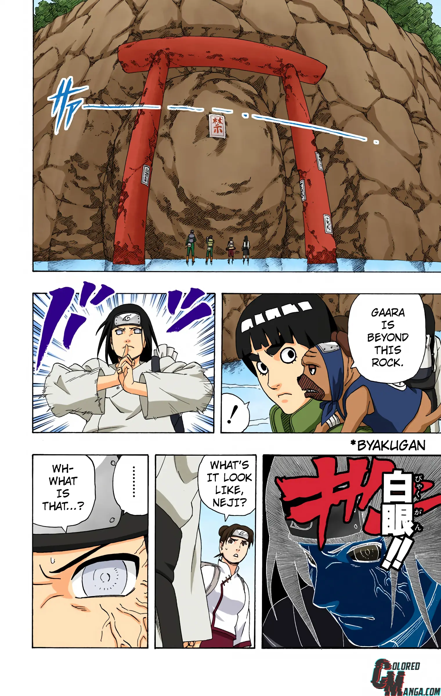 Naruto Colored Manga Online, chapter 262, page 2