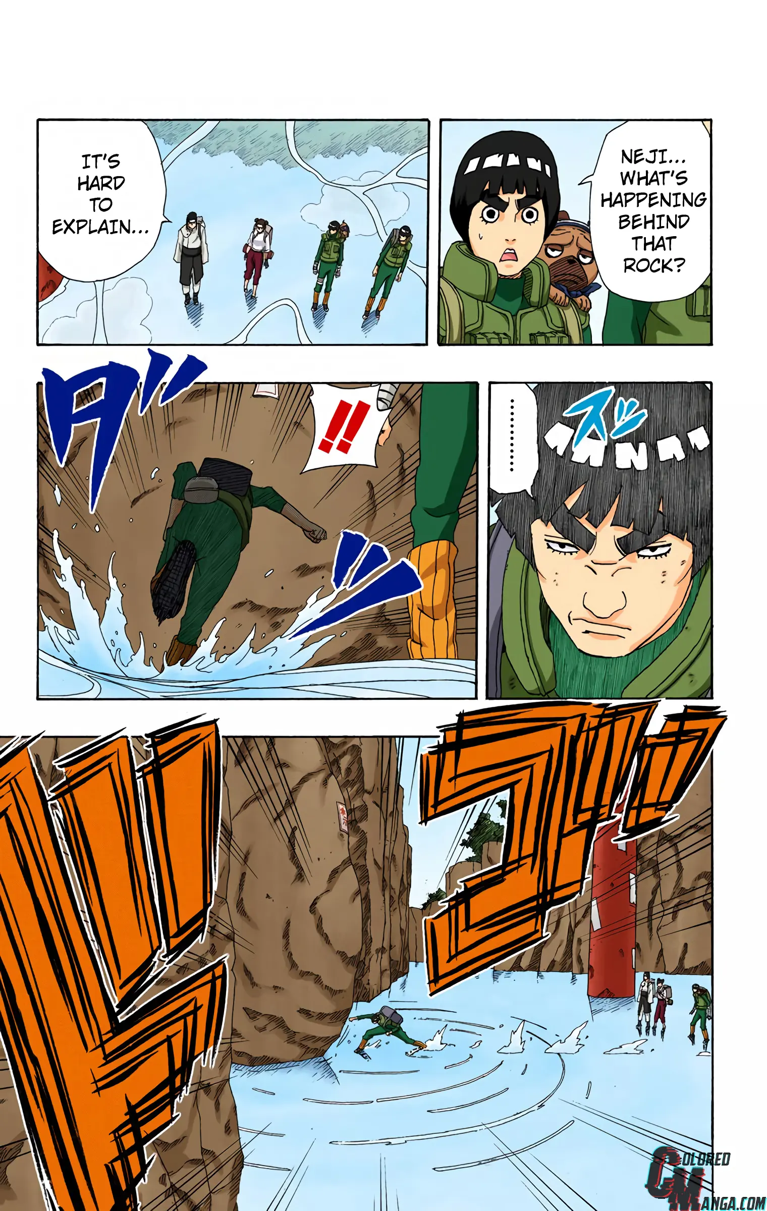 Naruto Colored Manga Online, chapter 262, page 3