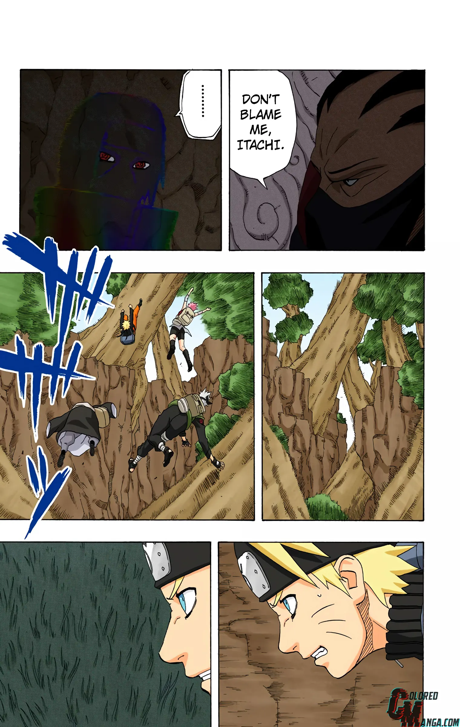 Naruto Colored Manga Online, chapter 262, page 5
