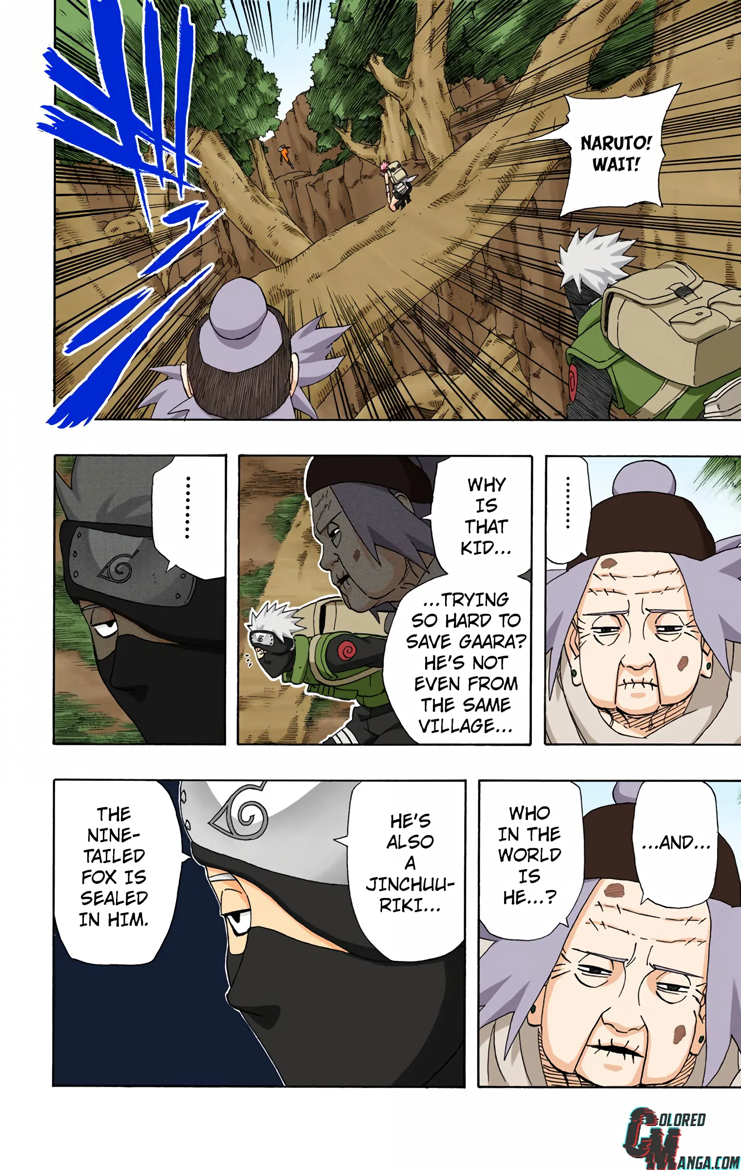 Naruto Colored Manga Online, chapter 262, page 10