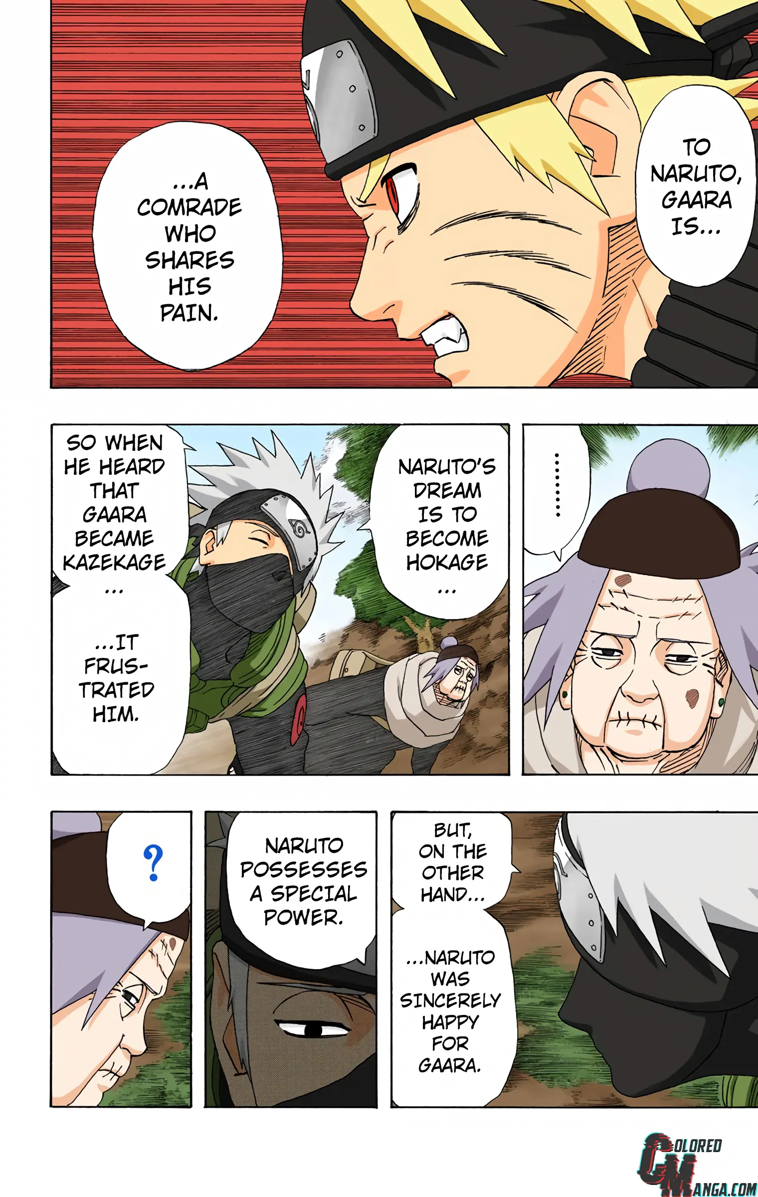 Naruto Colored Manga Online, chapter 262, page 12