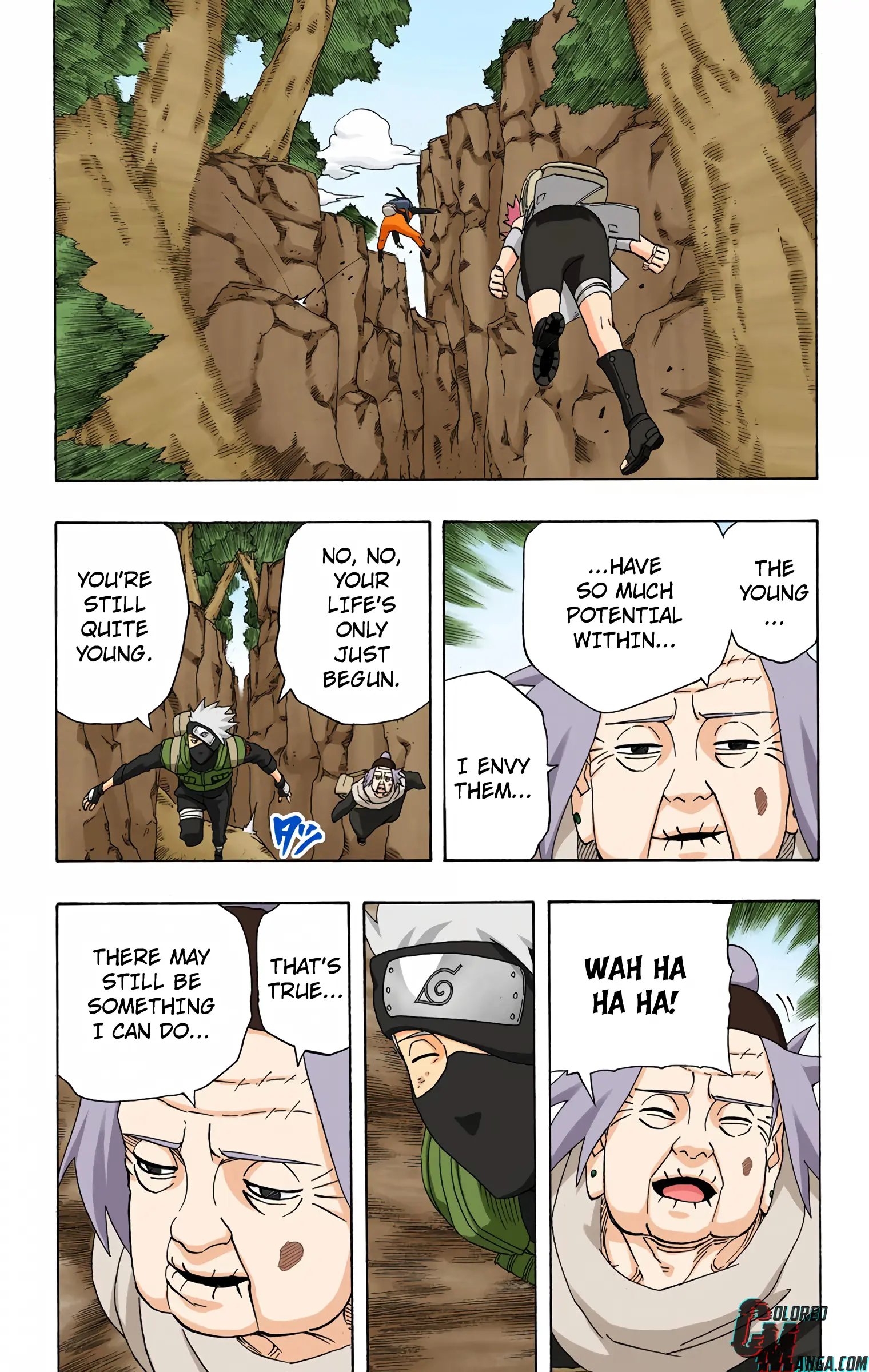 Naruto Colored Manga Online, chapter 262, page 15