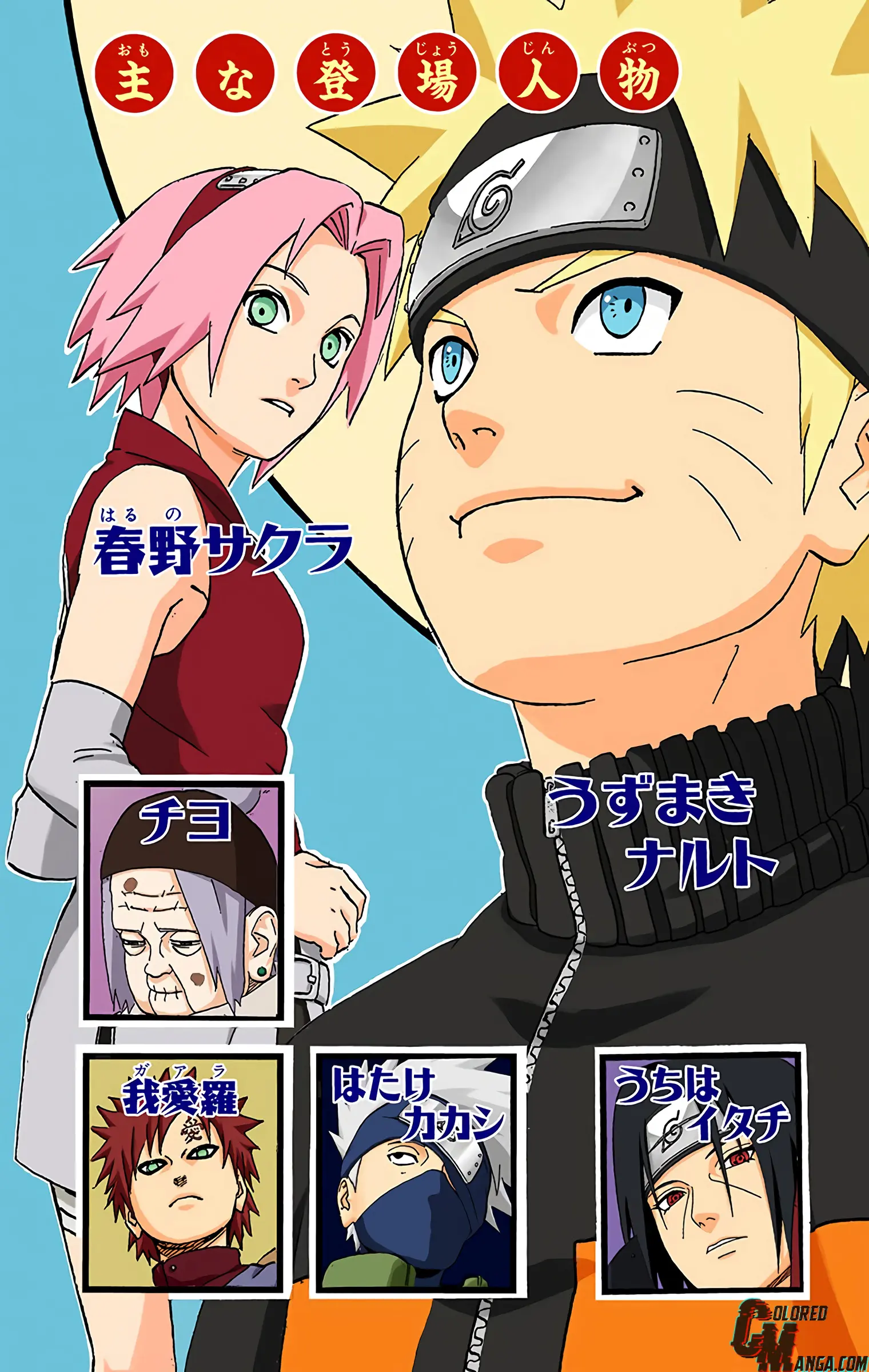 Naruto Colored Manga Online, chapter 263, page 4