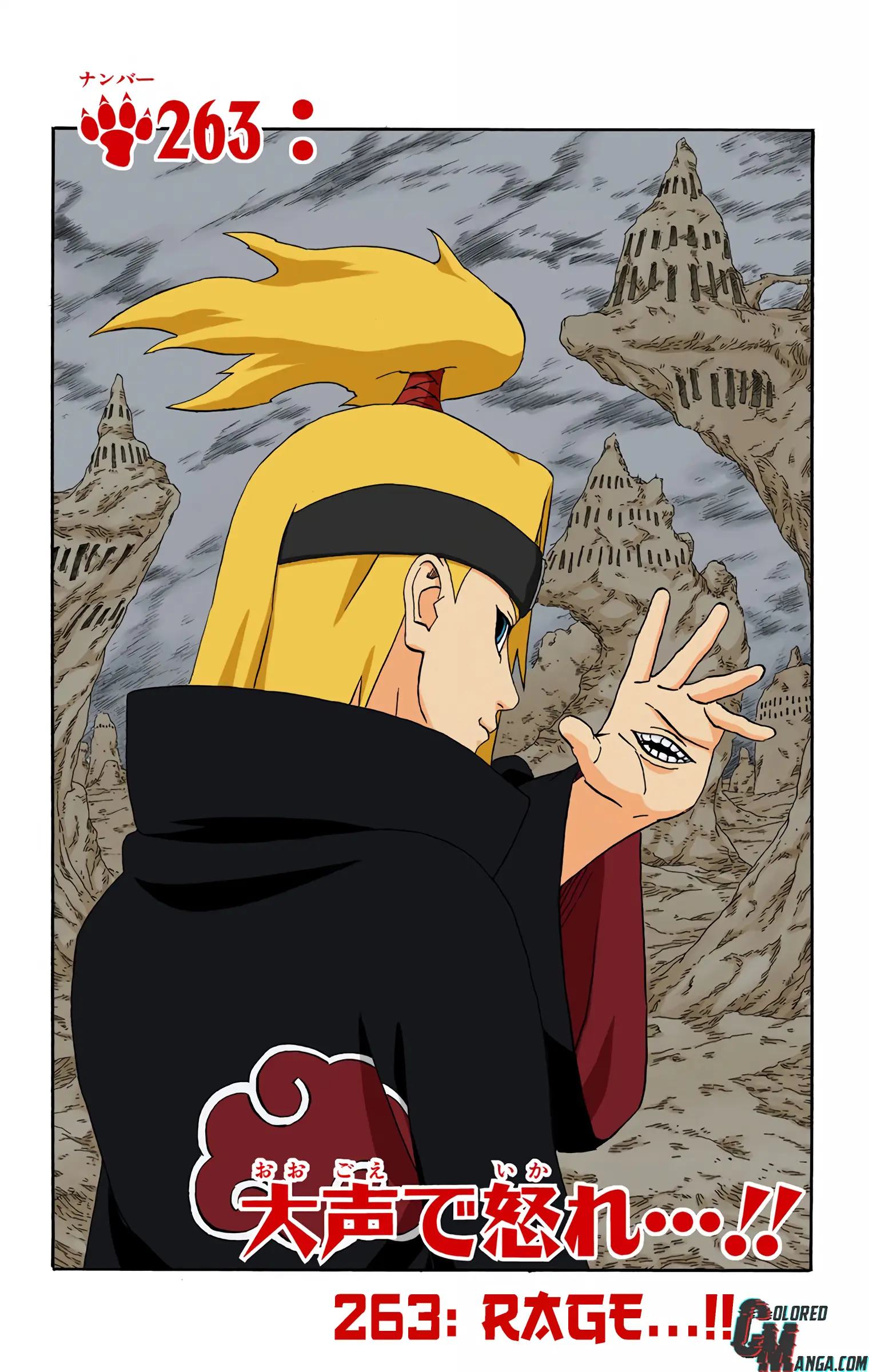 Naruto Colored Manga Online, chapter 263, page 6