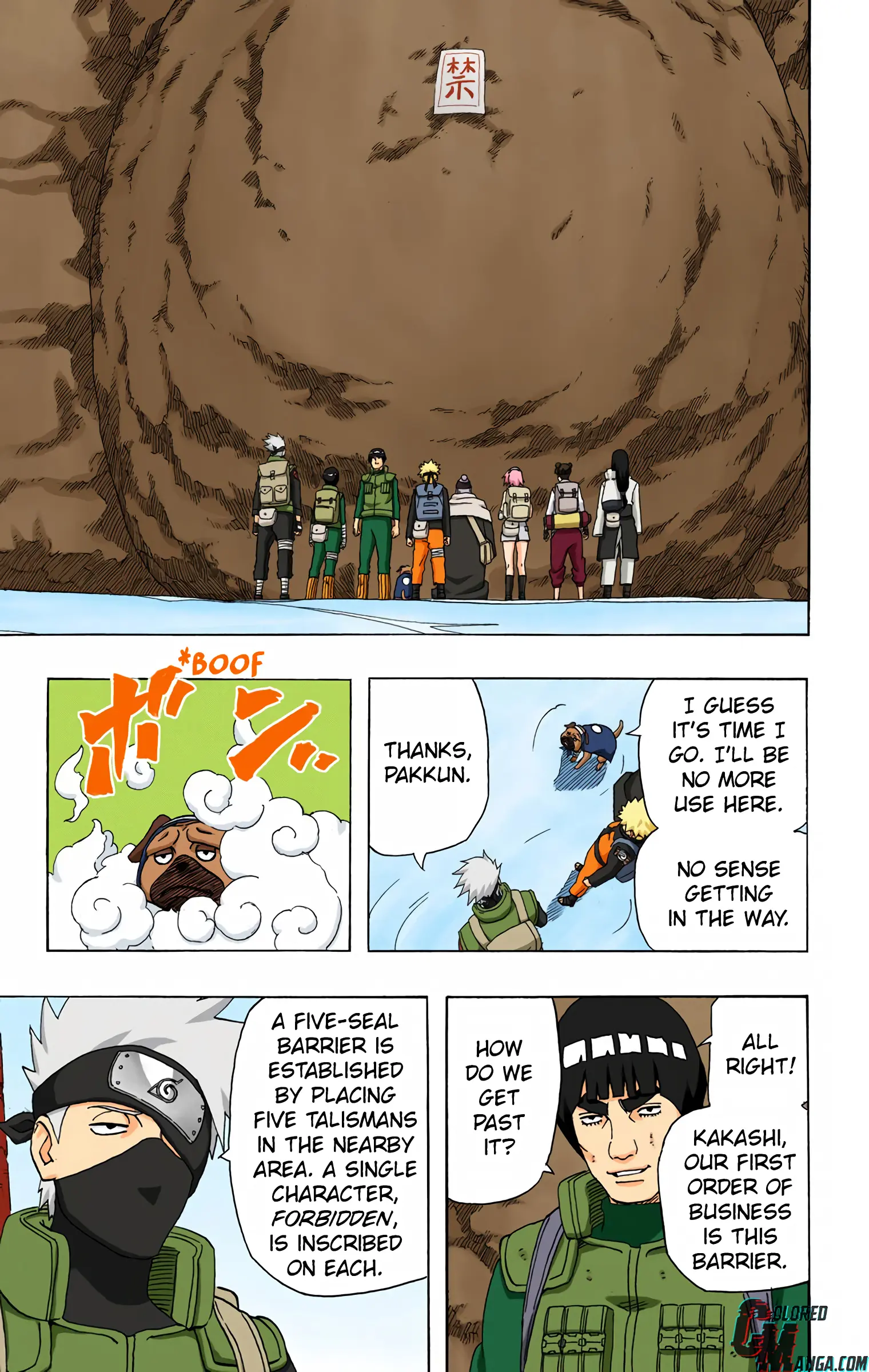 Naruto Colored Manga Online, chapter 263, page 10