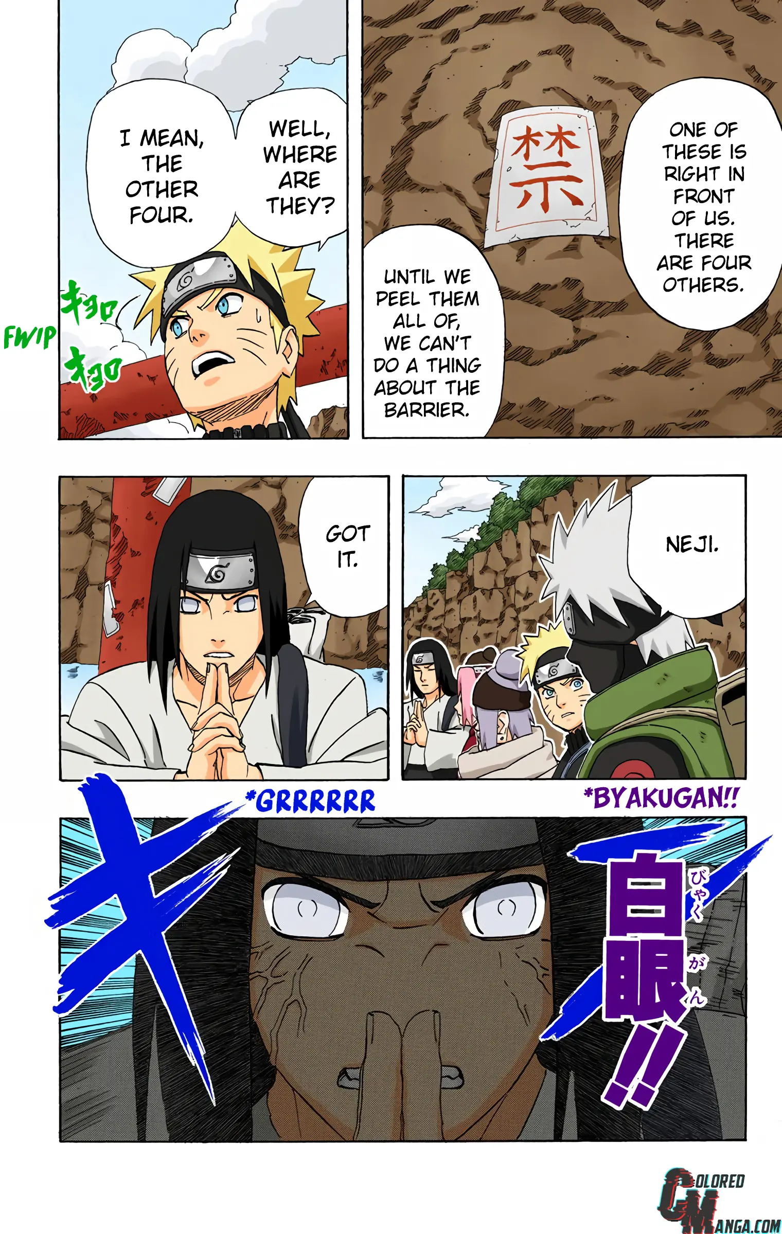 Naruto Colored Manga Online, chapter 263, page 11