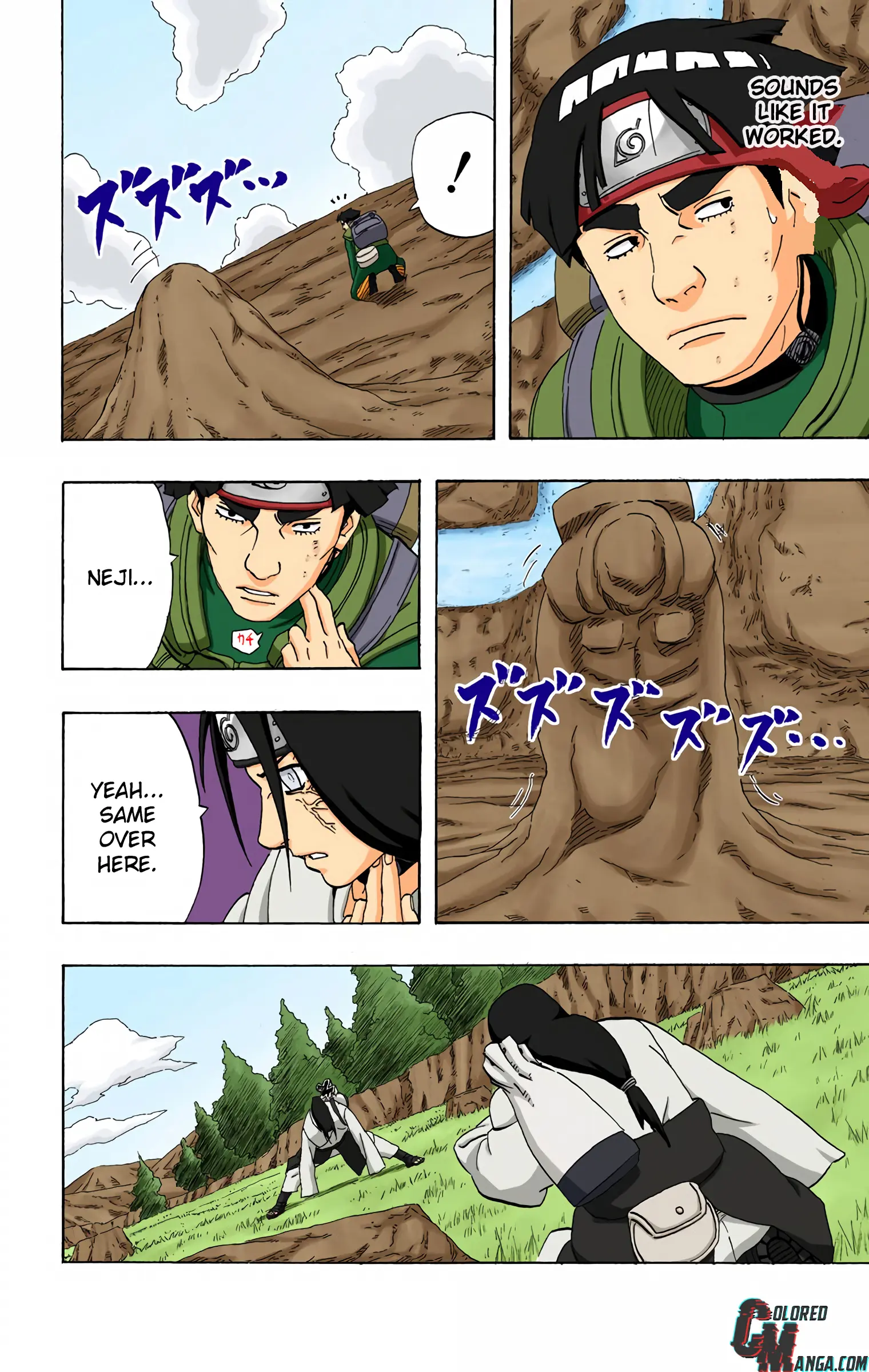 Naruto Colored Manga Online, chapter 263, page 19