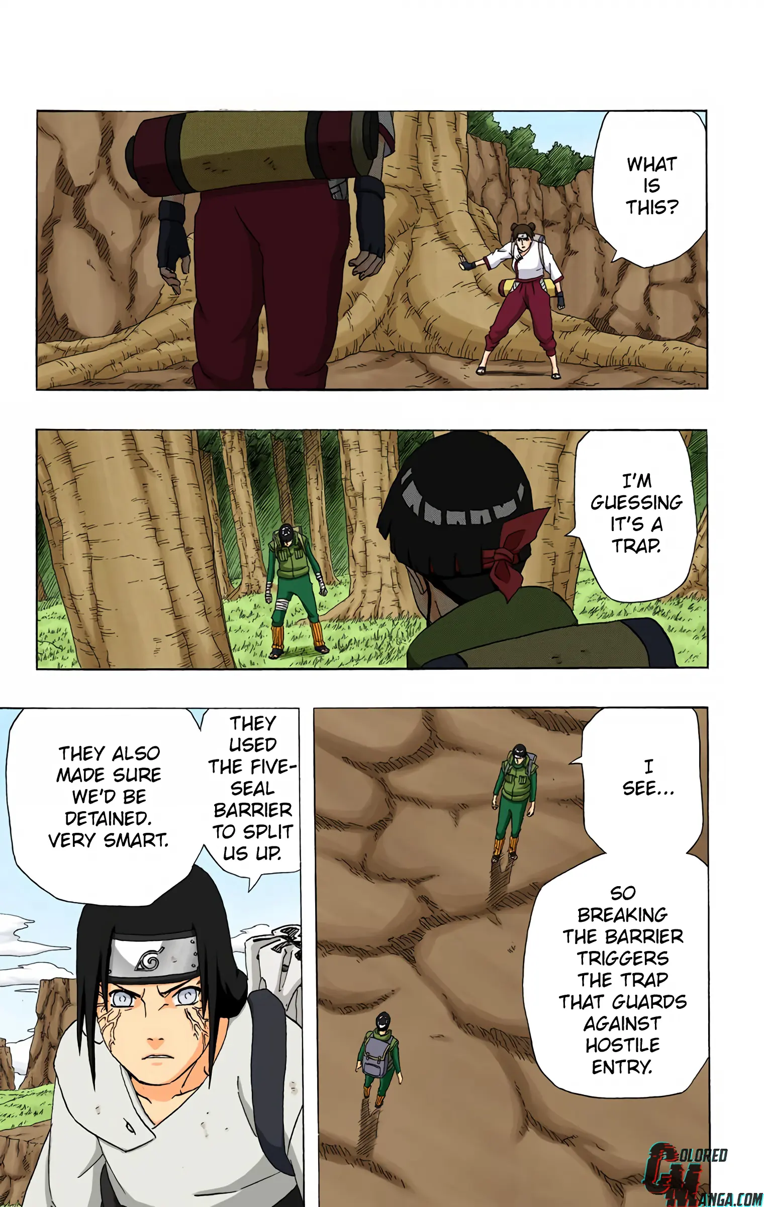 Naruto Colored Manga Online, chapter 263, page 20