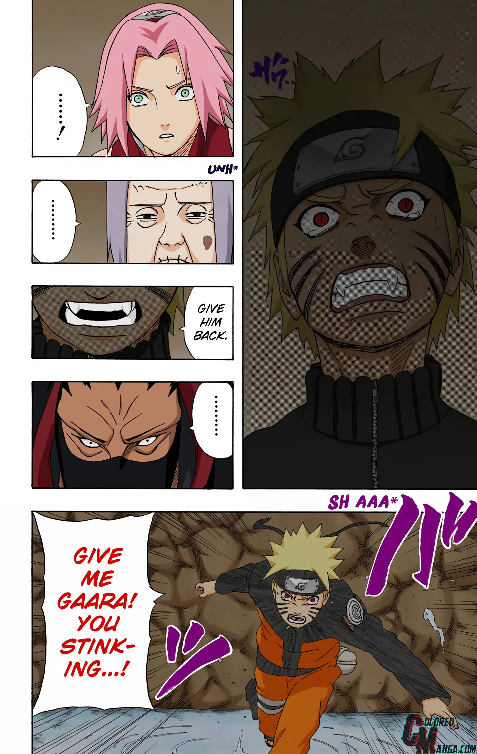 Naruto Colored Manga Online, chapter 264, page 4