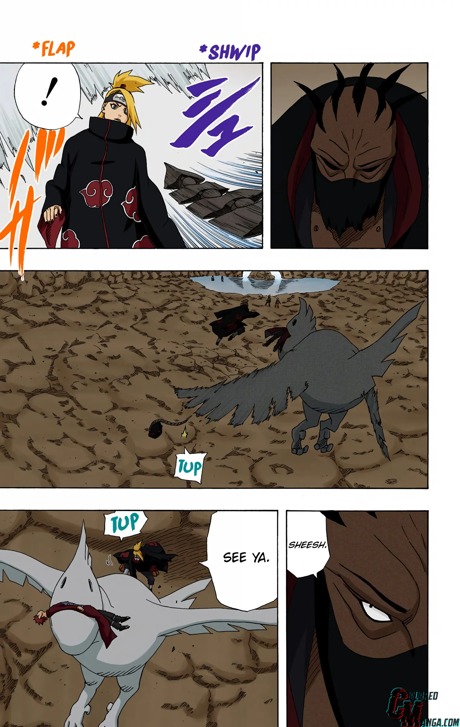 Naruto Colored Manga Online, chapter 264, page 11
