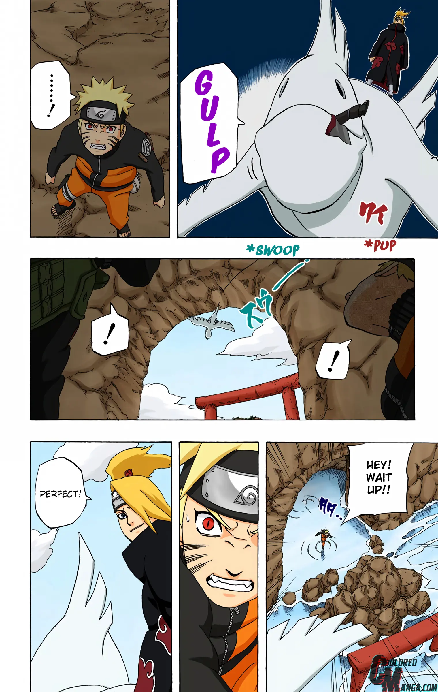 Naruto Colored Manga Online, chapter 264, page 12