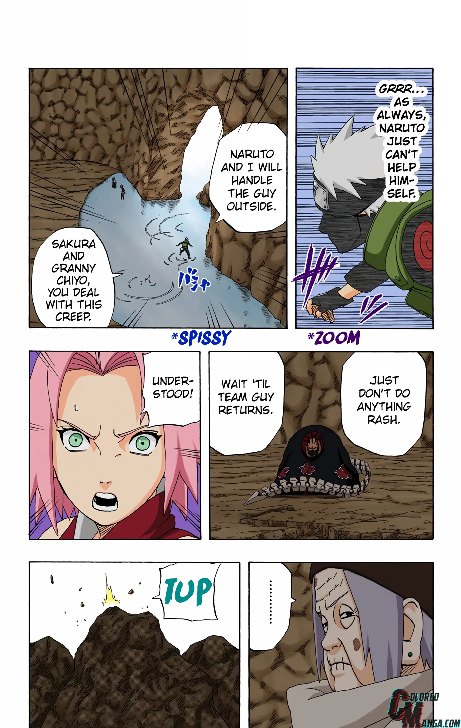Naruto Colored Manga Online, chapter 264, page 13