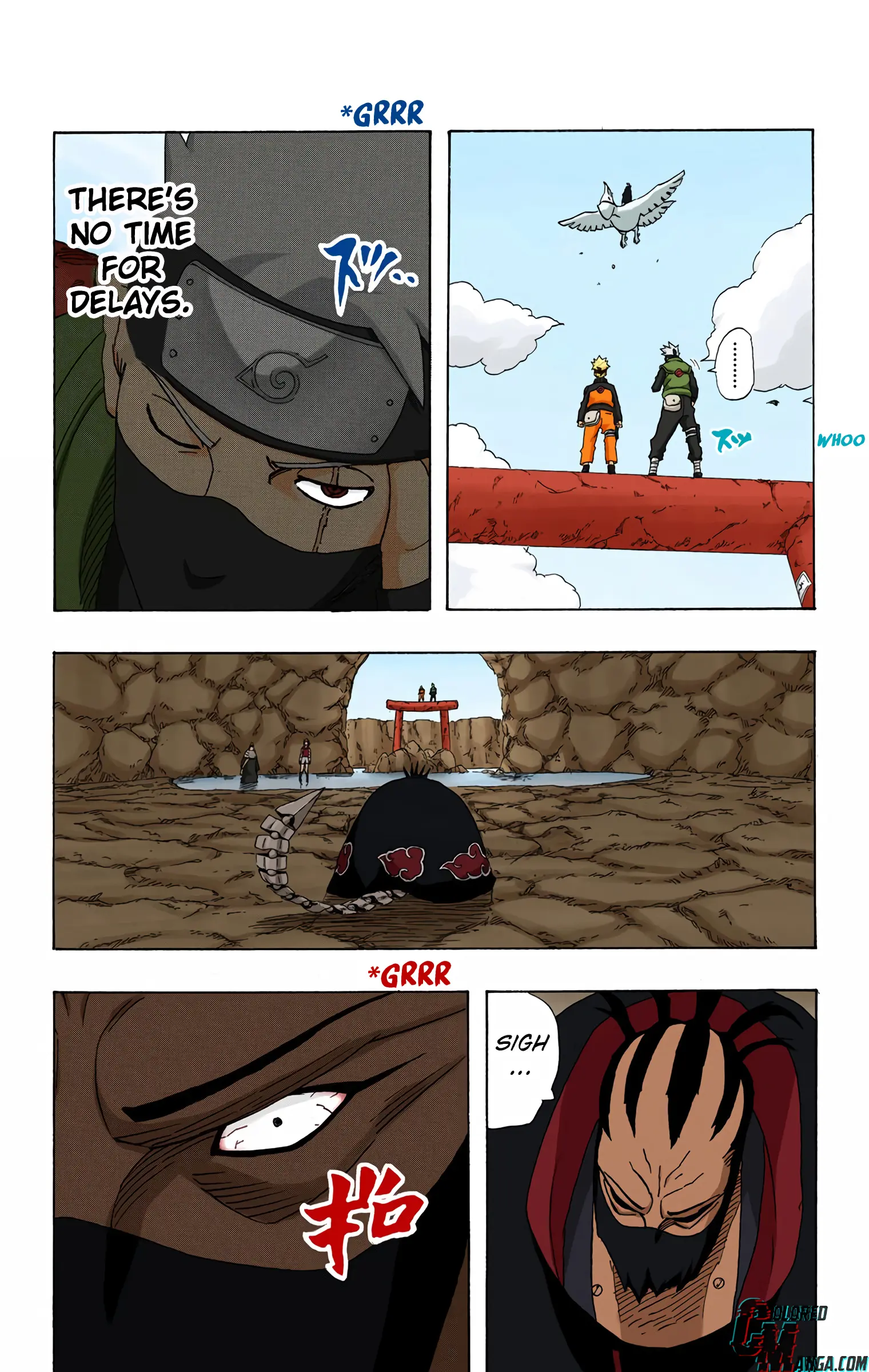 Naruto Colored Manga Online, chapter 264, page 15