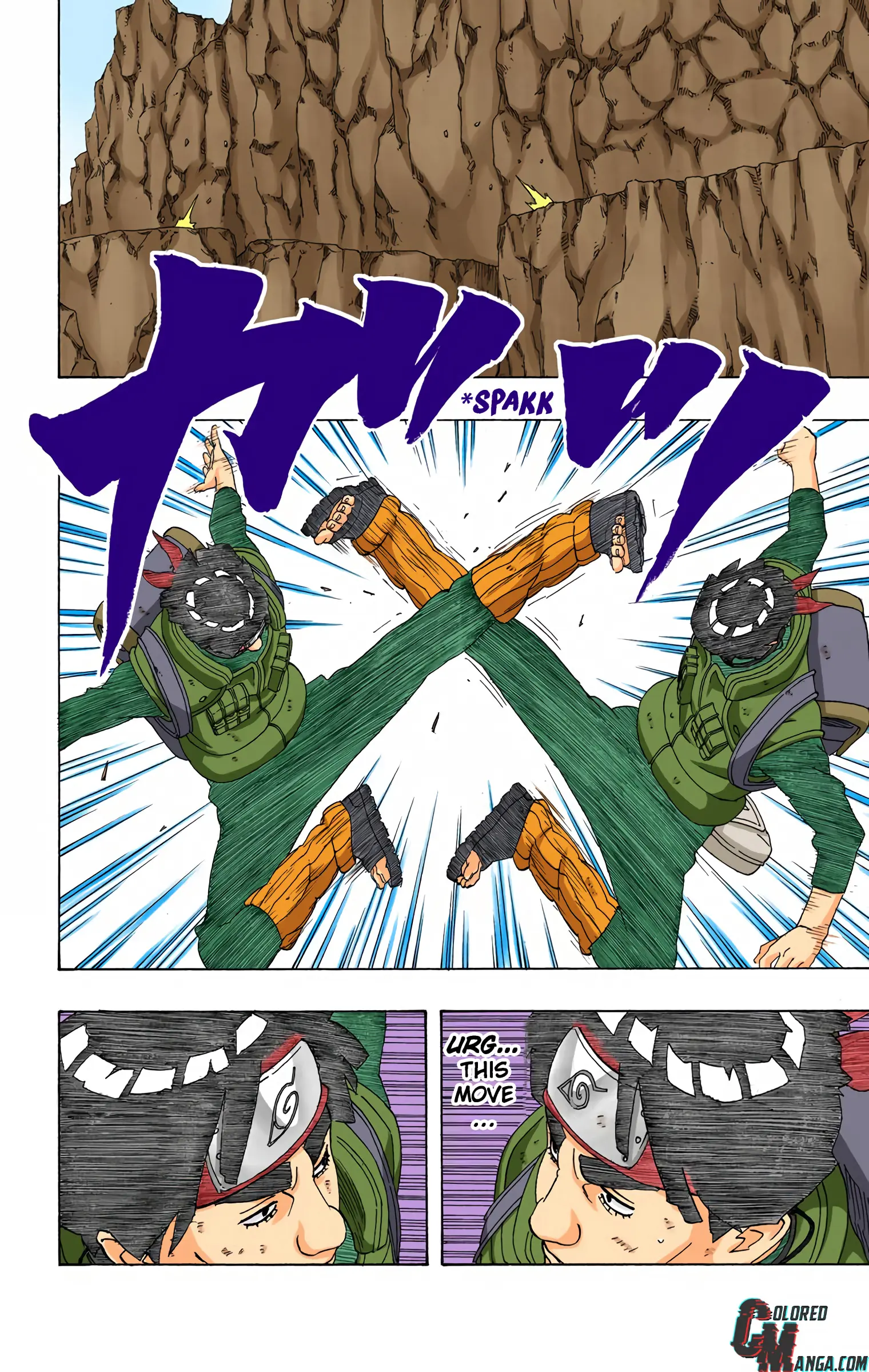 Naruto Colored Manga Online, chapter 265, page 2