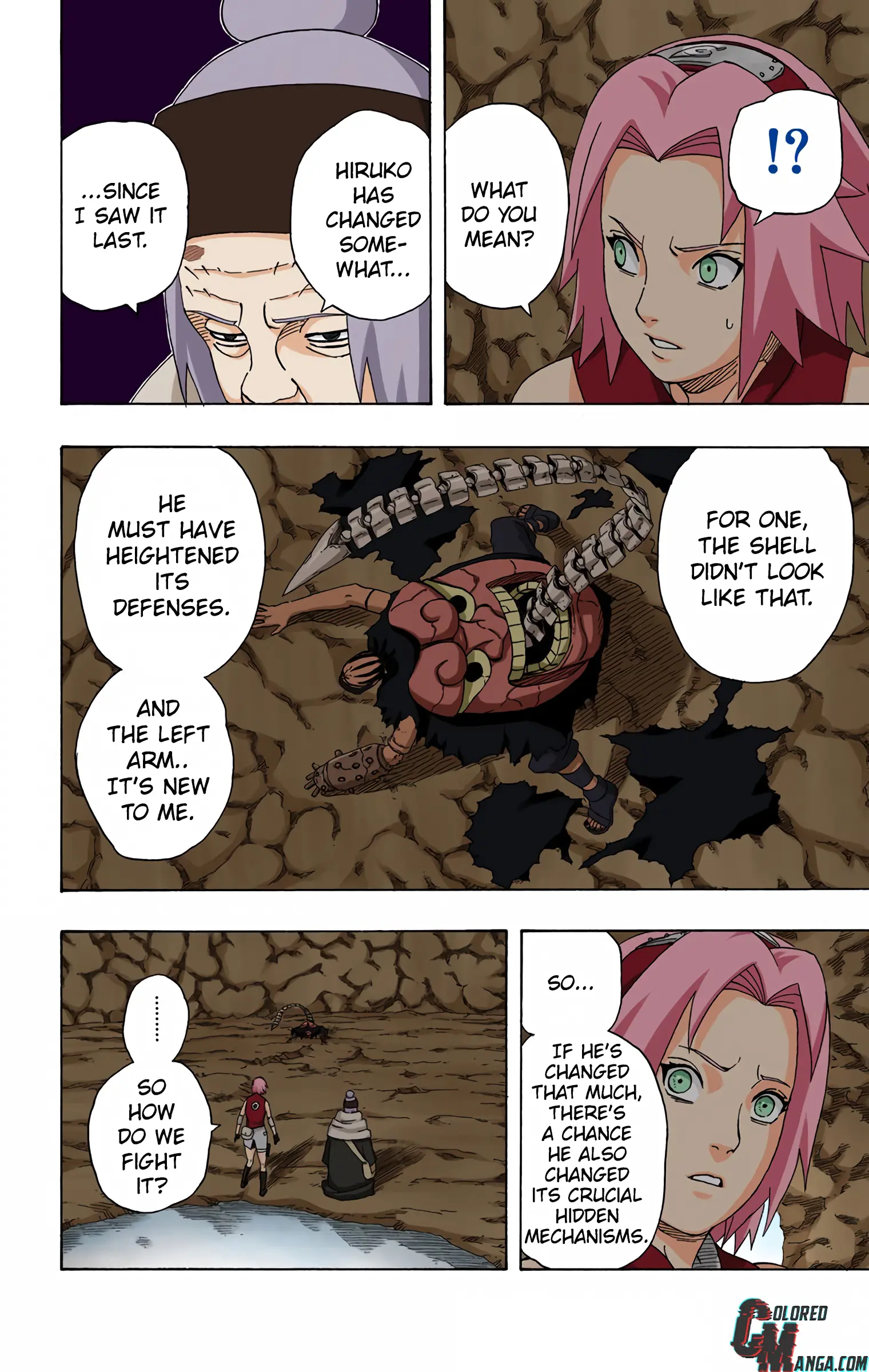 Naruto Colored Manga Online, chapter 265, page 6