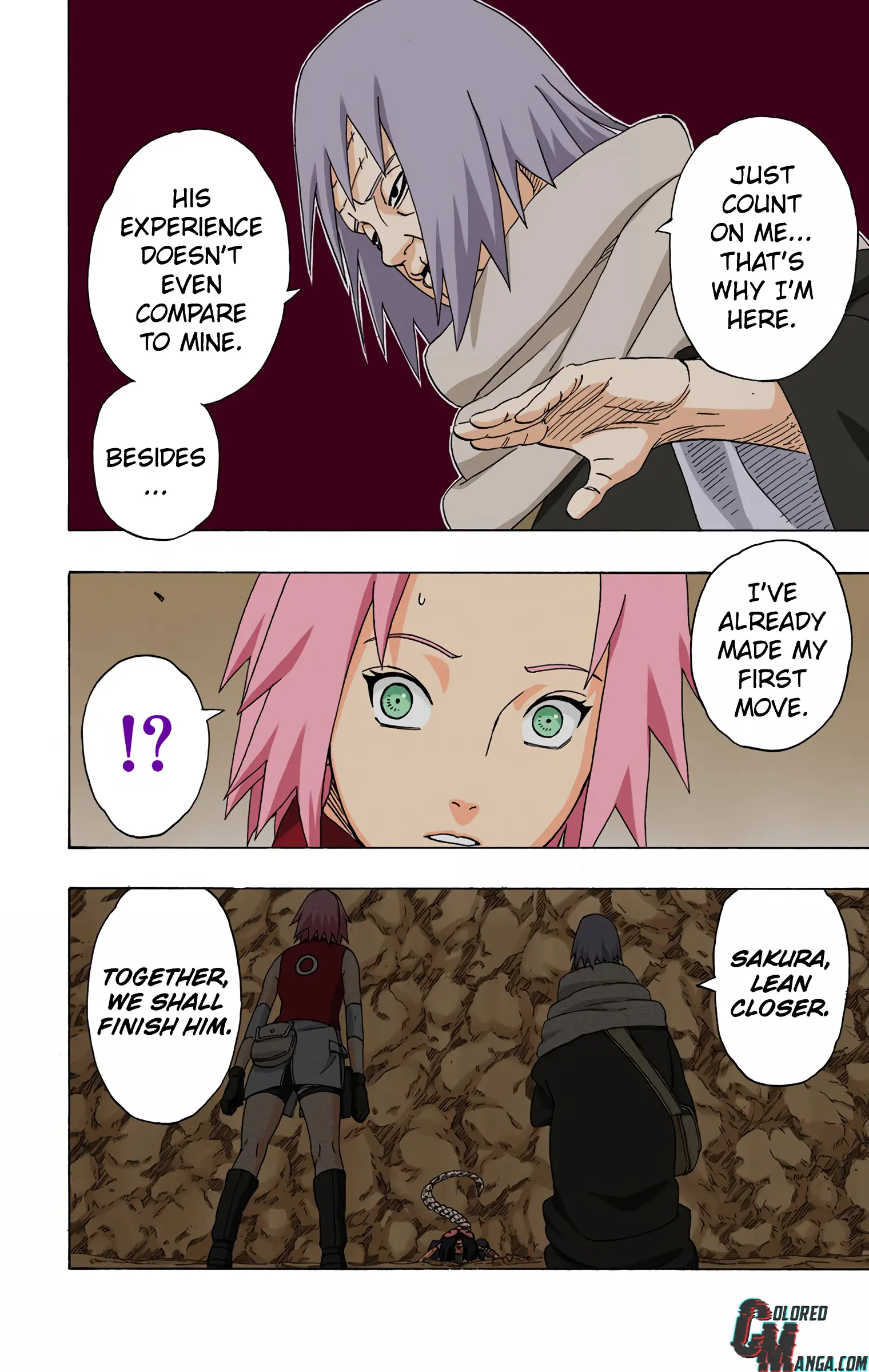 Naruto Colored Manga Online, chapter 265, page 10