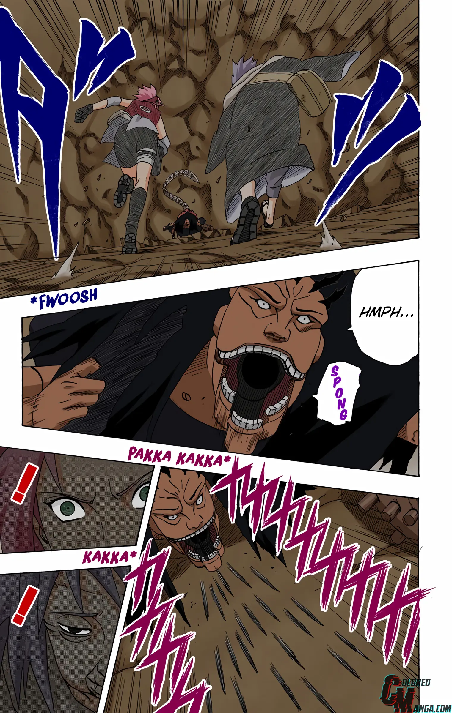 Naruto Colored Manga Online, chapter 265, page 13