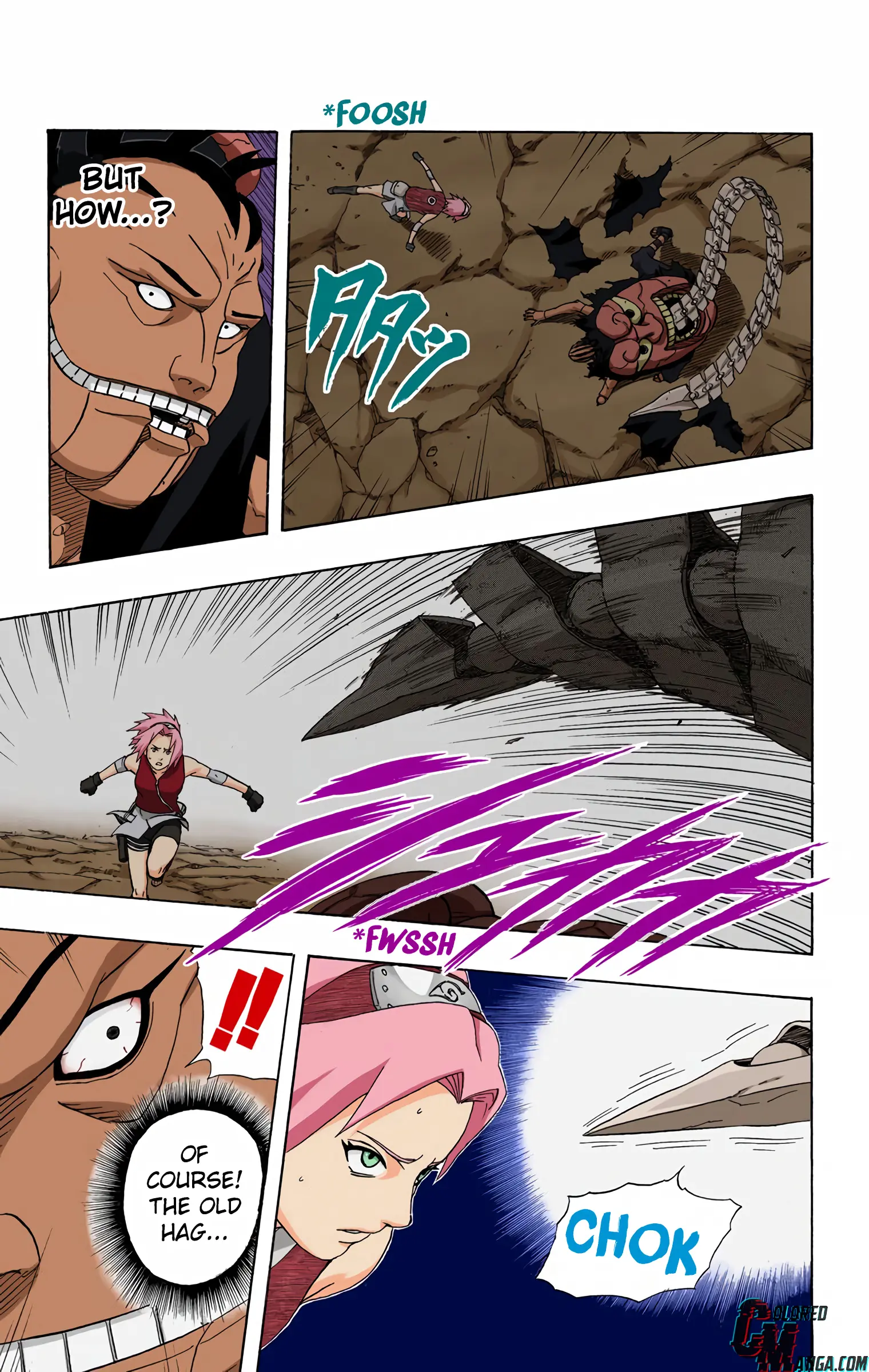 Naruto Colored Manga Online, chapter 265, page 17