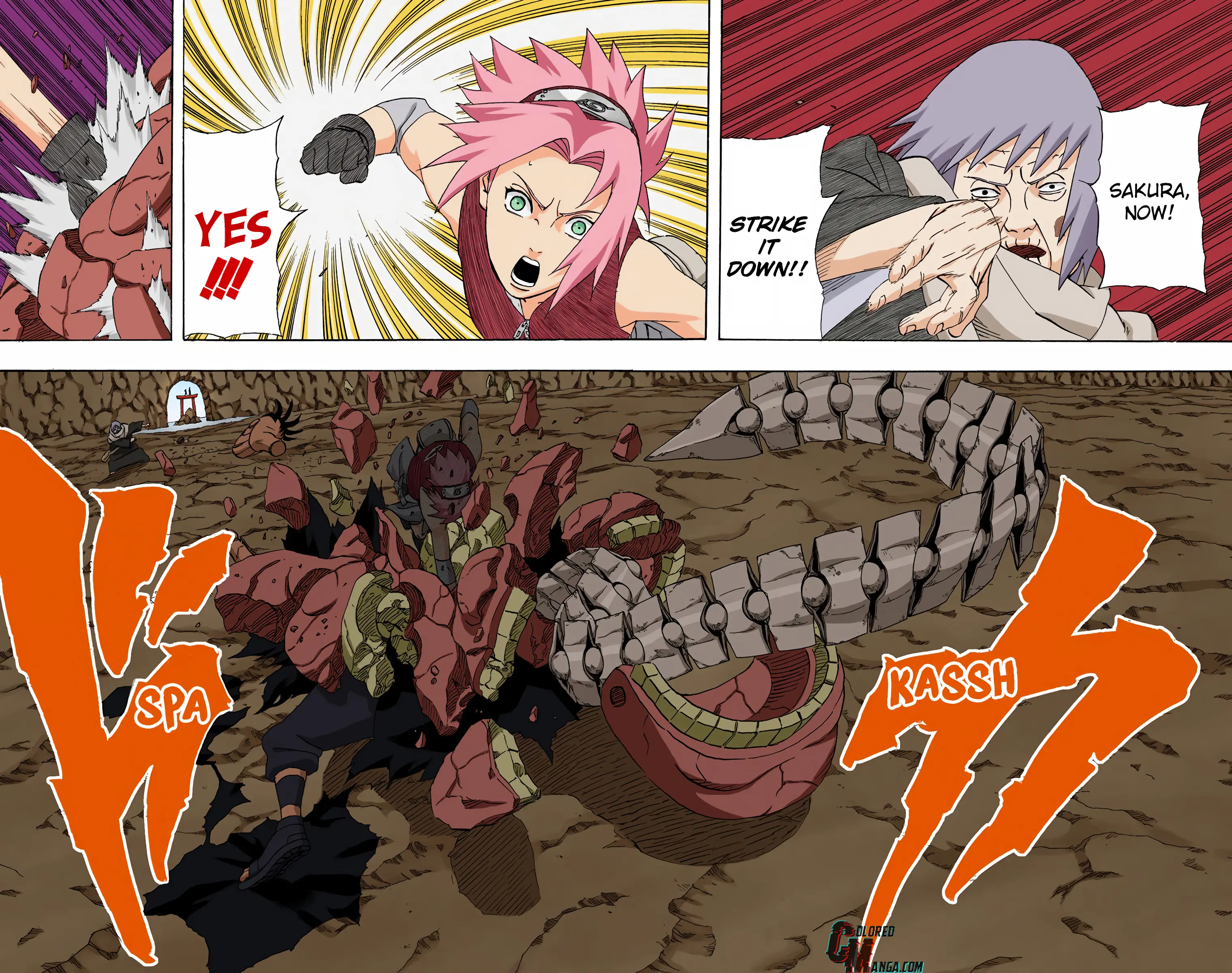 Naruto Colored Manga Online, chapter 265, page 18