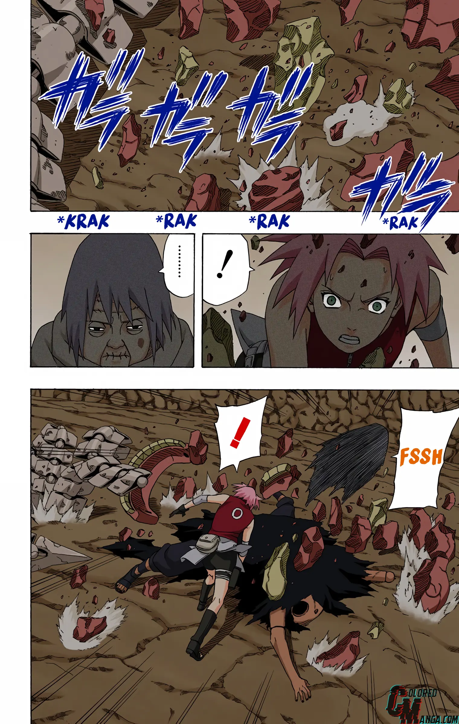Naruto Colored Manga Online, chapter 266, page 2