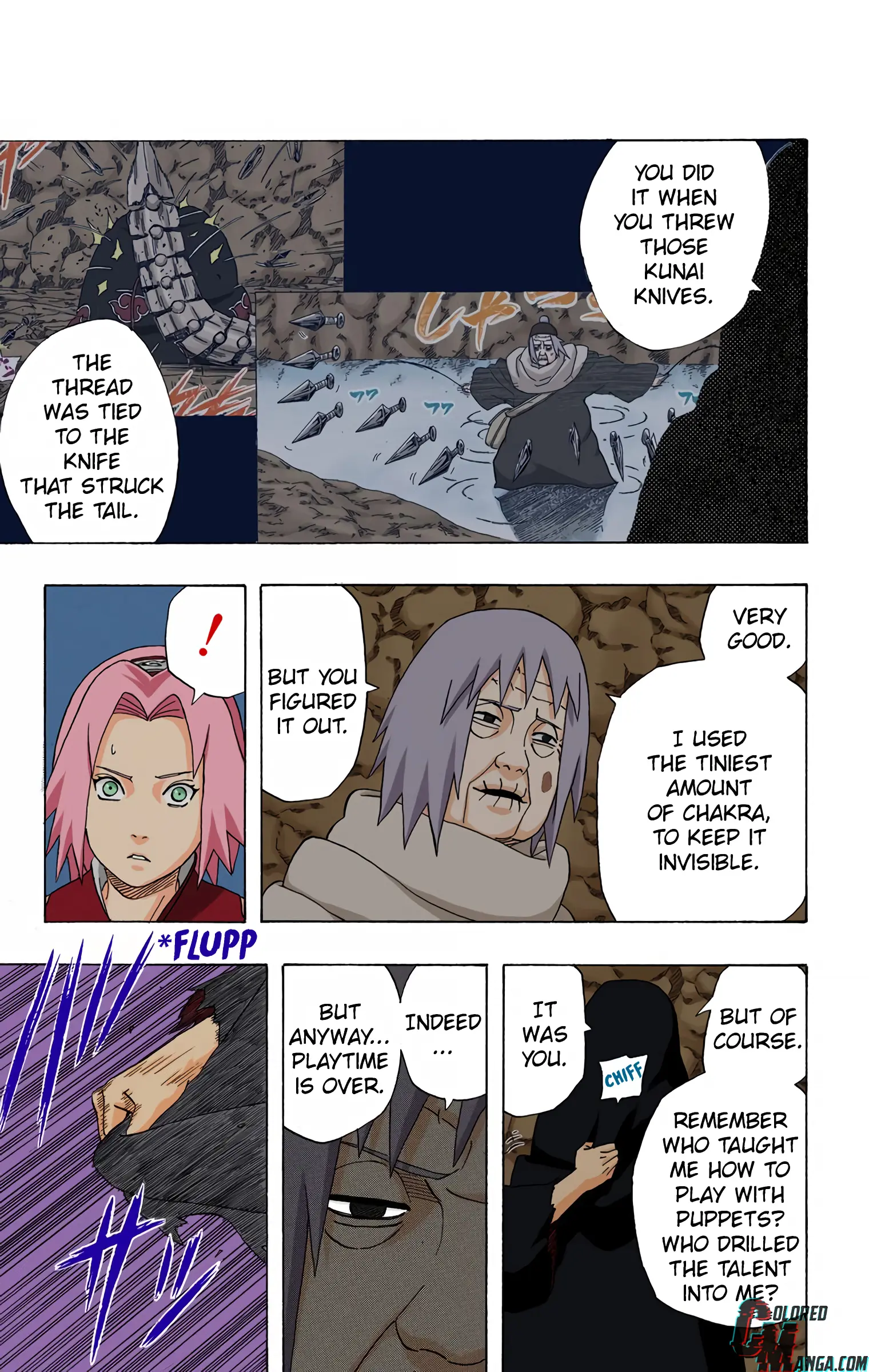 Naruto Colored Manga Online, chapter 266, page 5