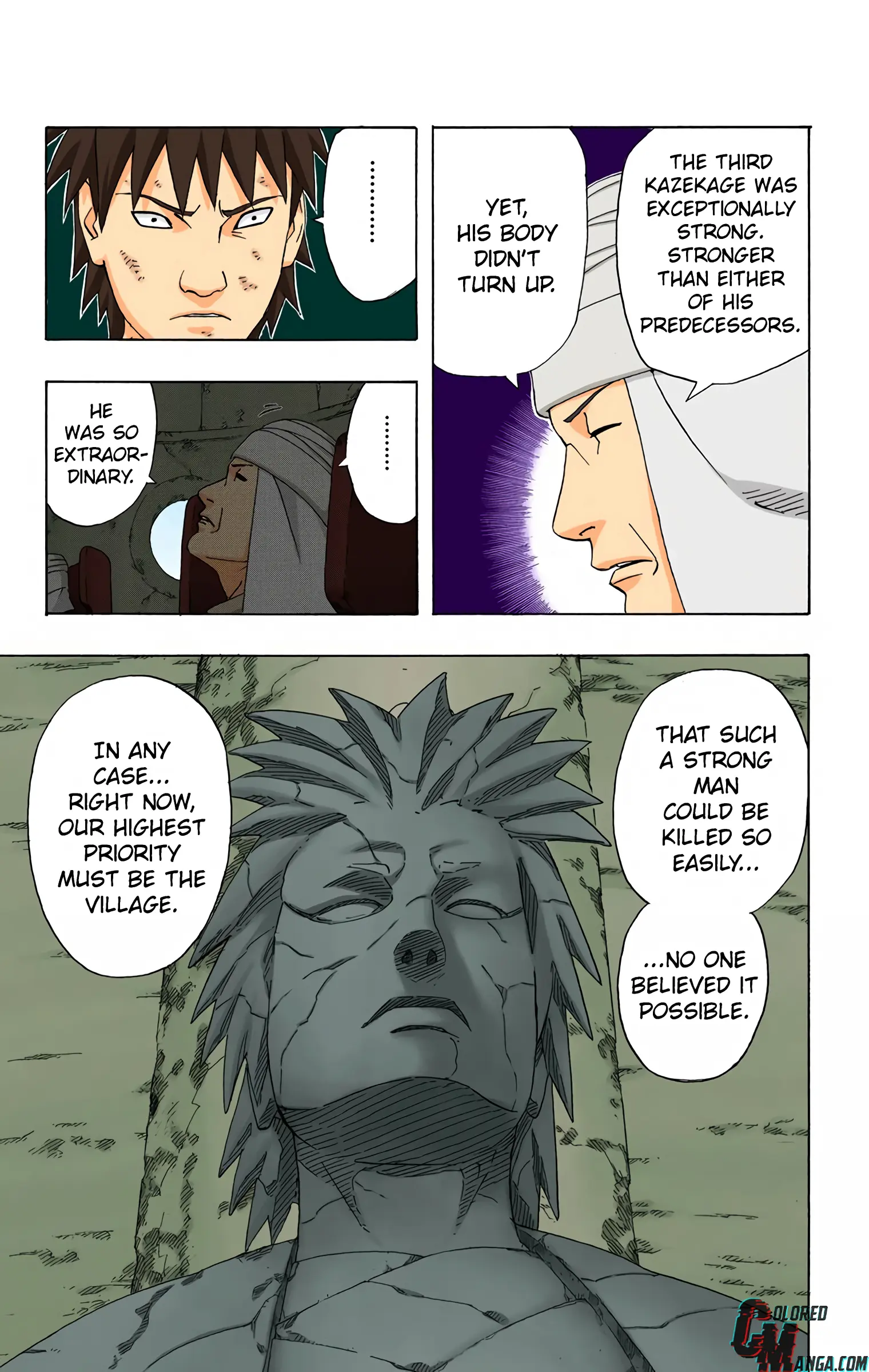 Naruto Colored Manga Online, chapter 266, page 11