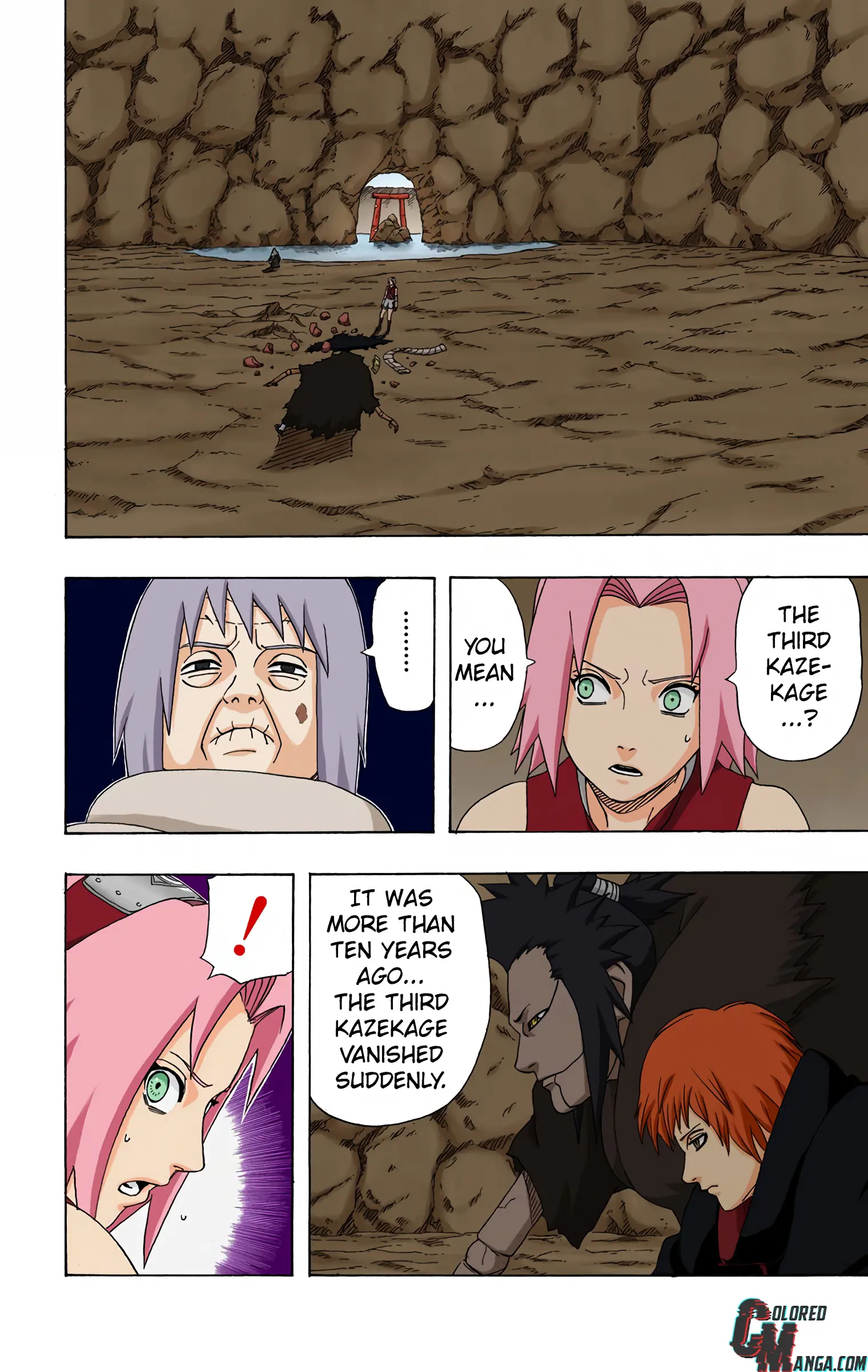 Naruto Colored Manga Online, chapter 267, page 2