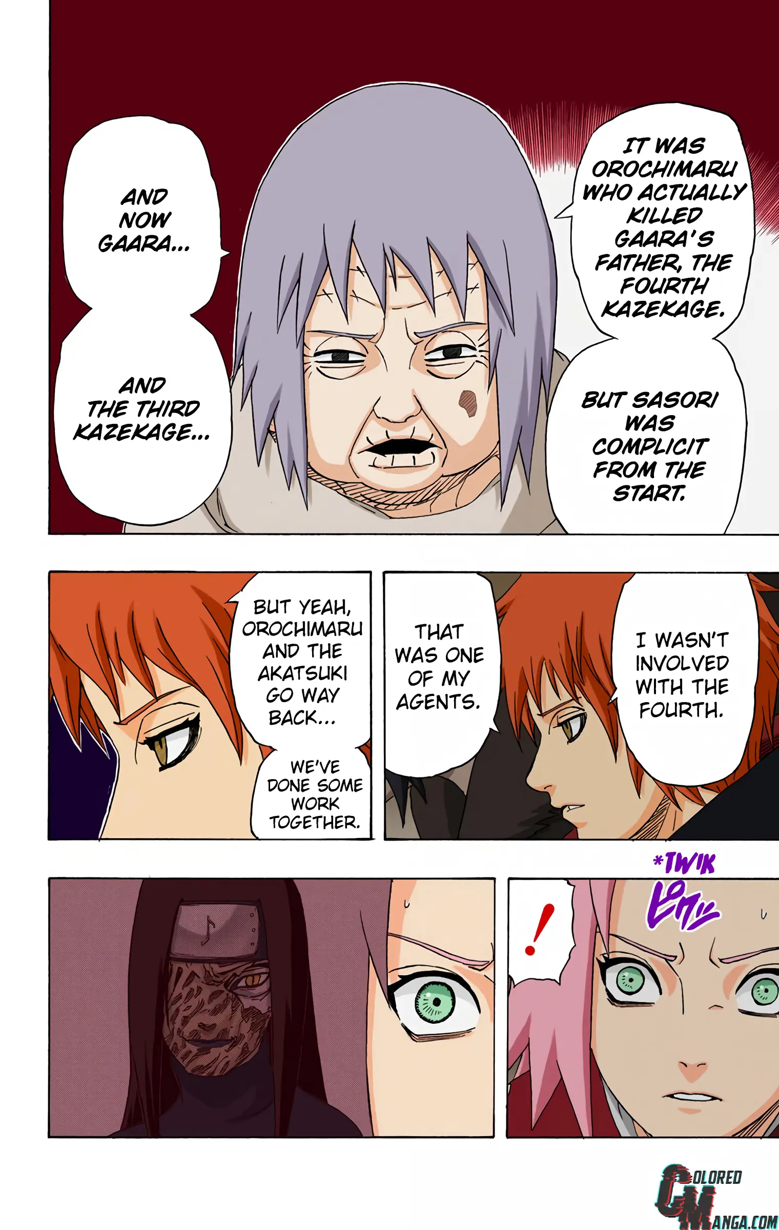 Naruto Colored Manga Online, chapter 267, page 4