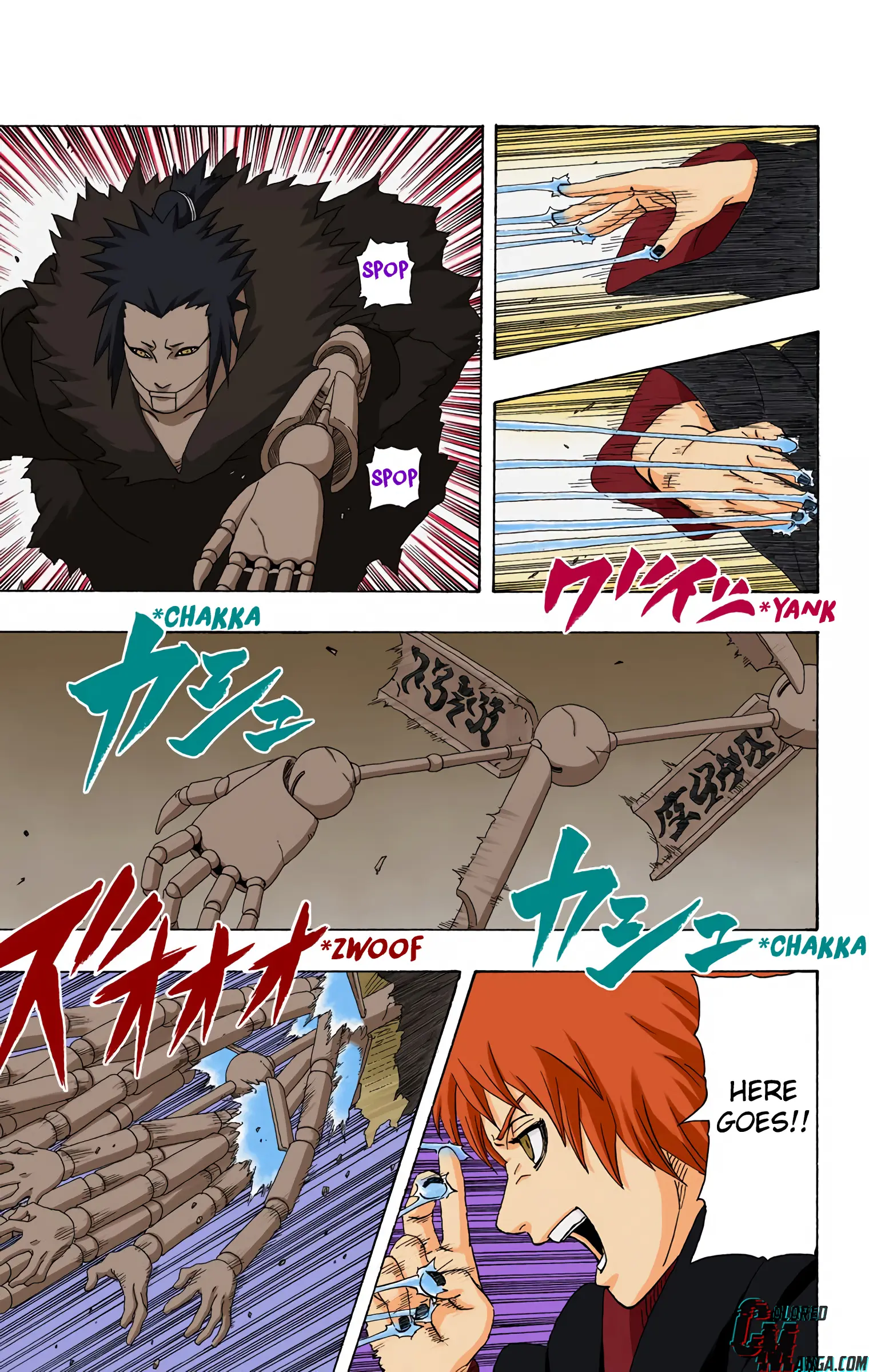 Naruto Colored Manga Online, chapter 267, page 9