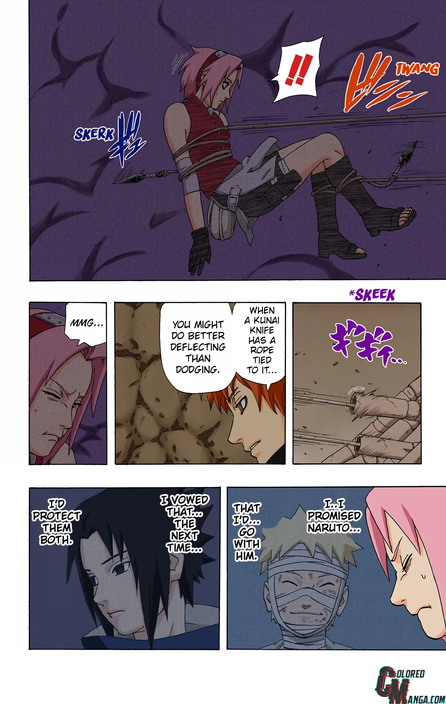 Naruto Colored Manga Online, chapter 267, page 13